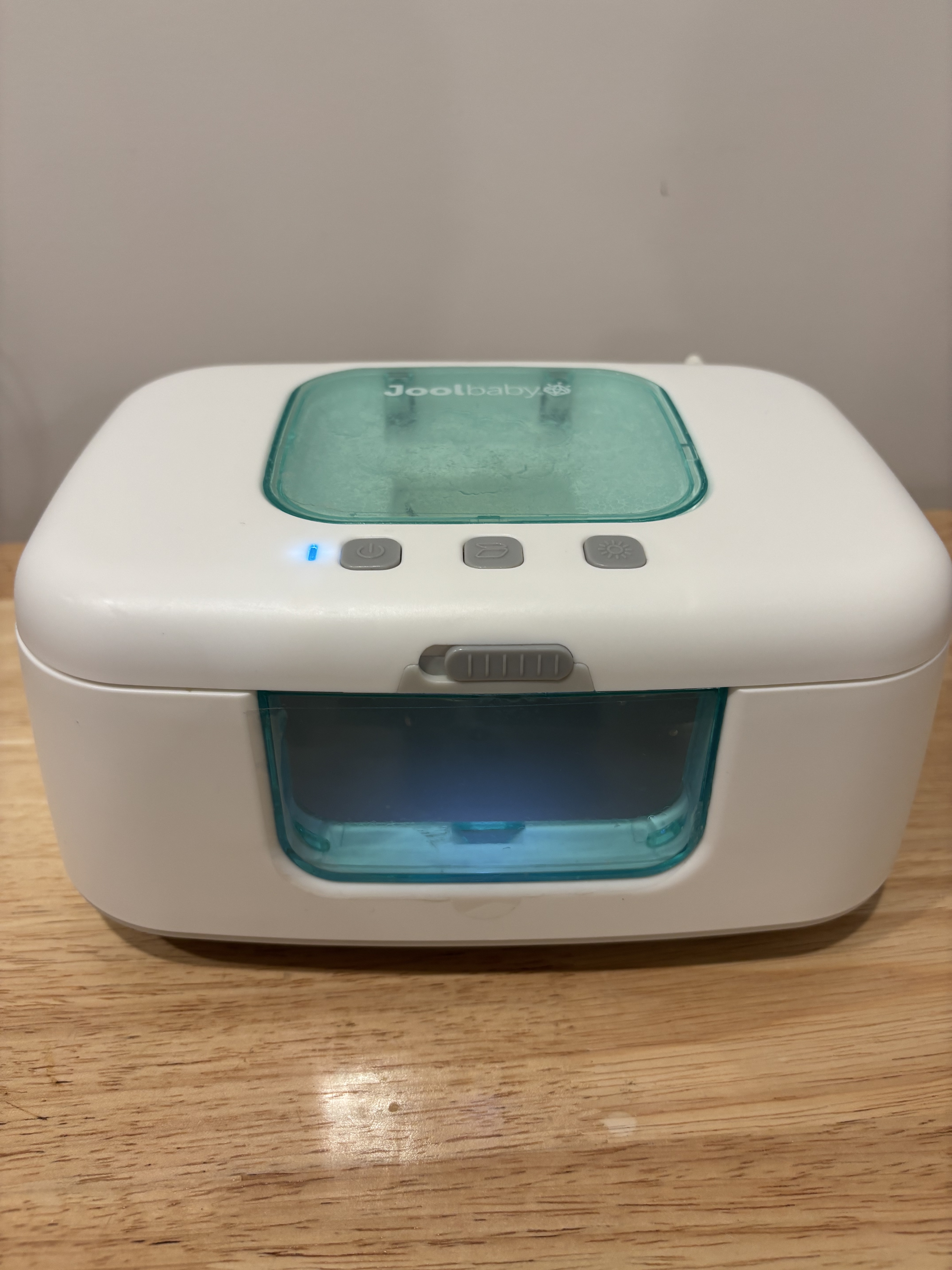Baby Wipe Warmer & Dispenser with LED Changing Light