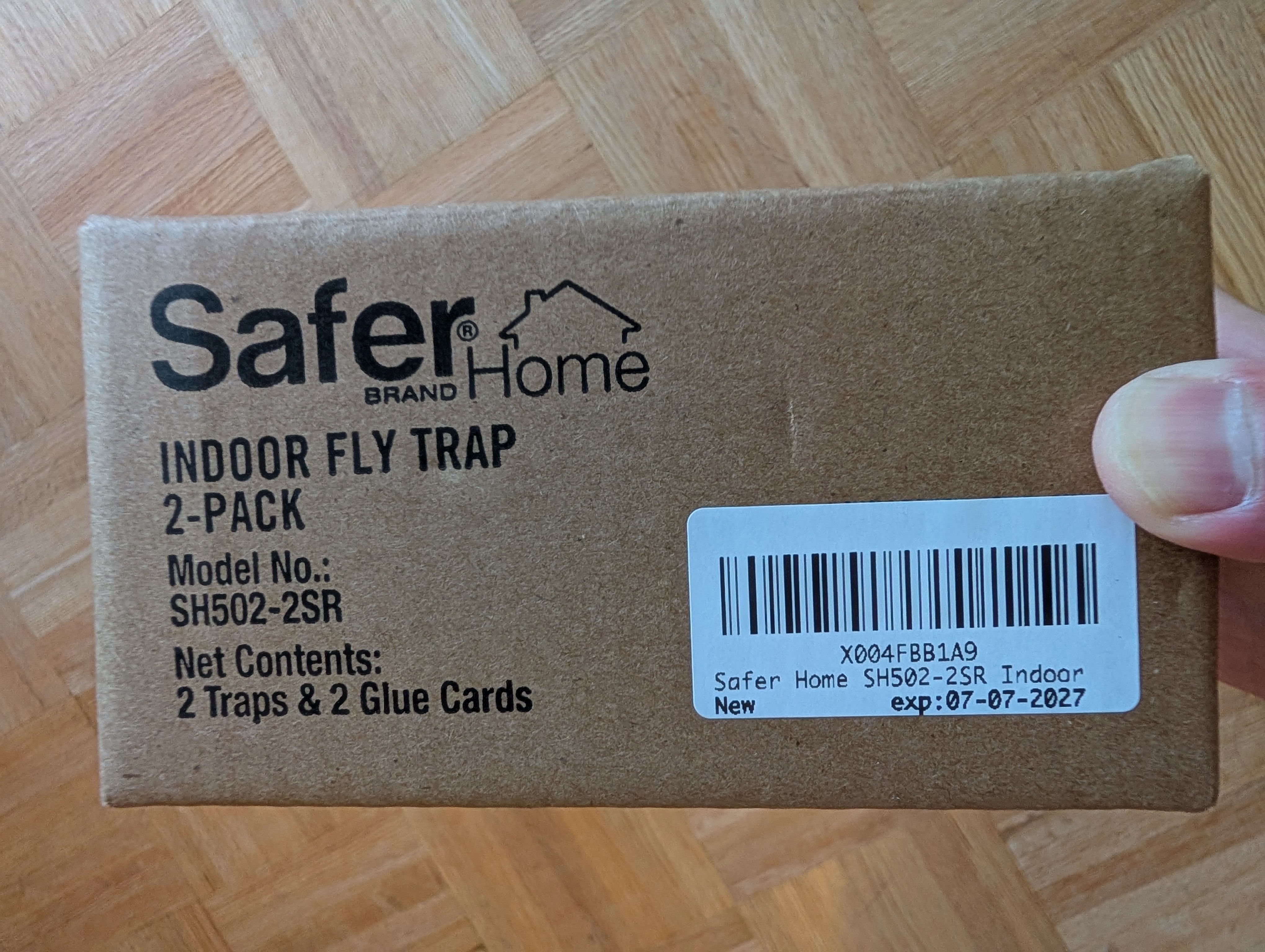 Safer Home Indoor Fly Trap 2-Pack - Brand New Sealed - photo 2