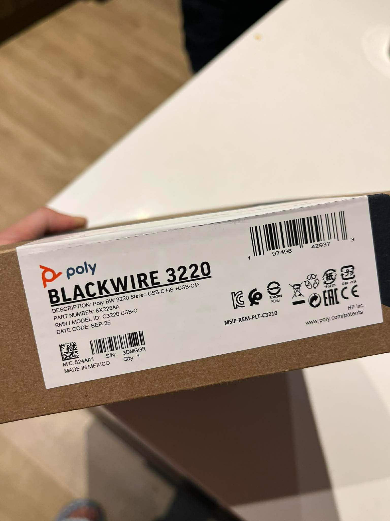 Blackwire 3220 Computer USB Headset - photo 3