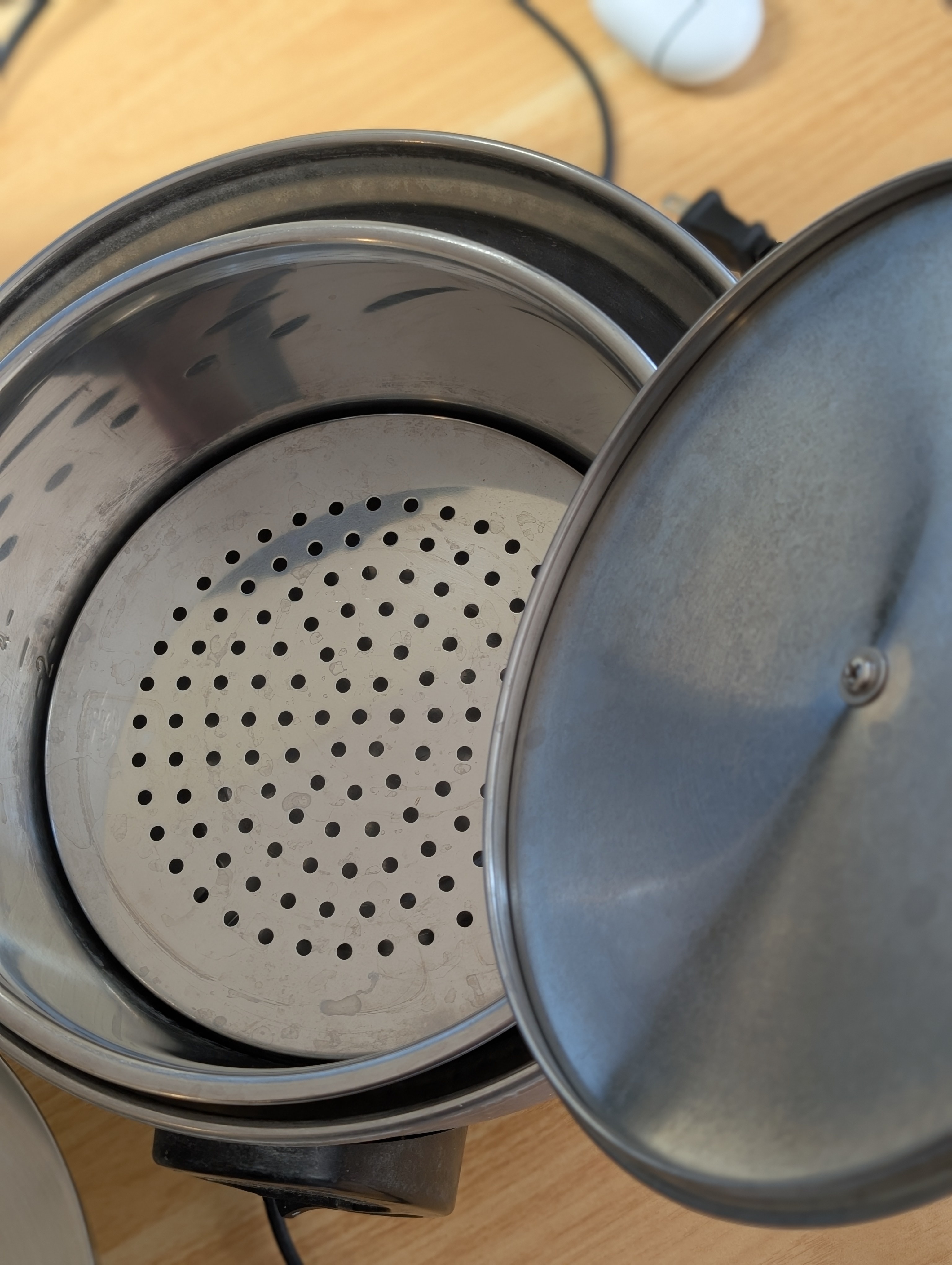 Tatung Stainless Steel Rice Cooker & Steamer - Made in Taiwan - photo 2