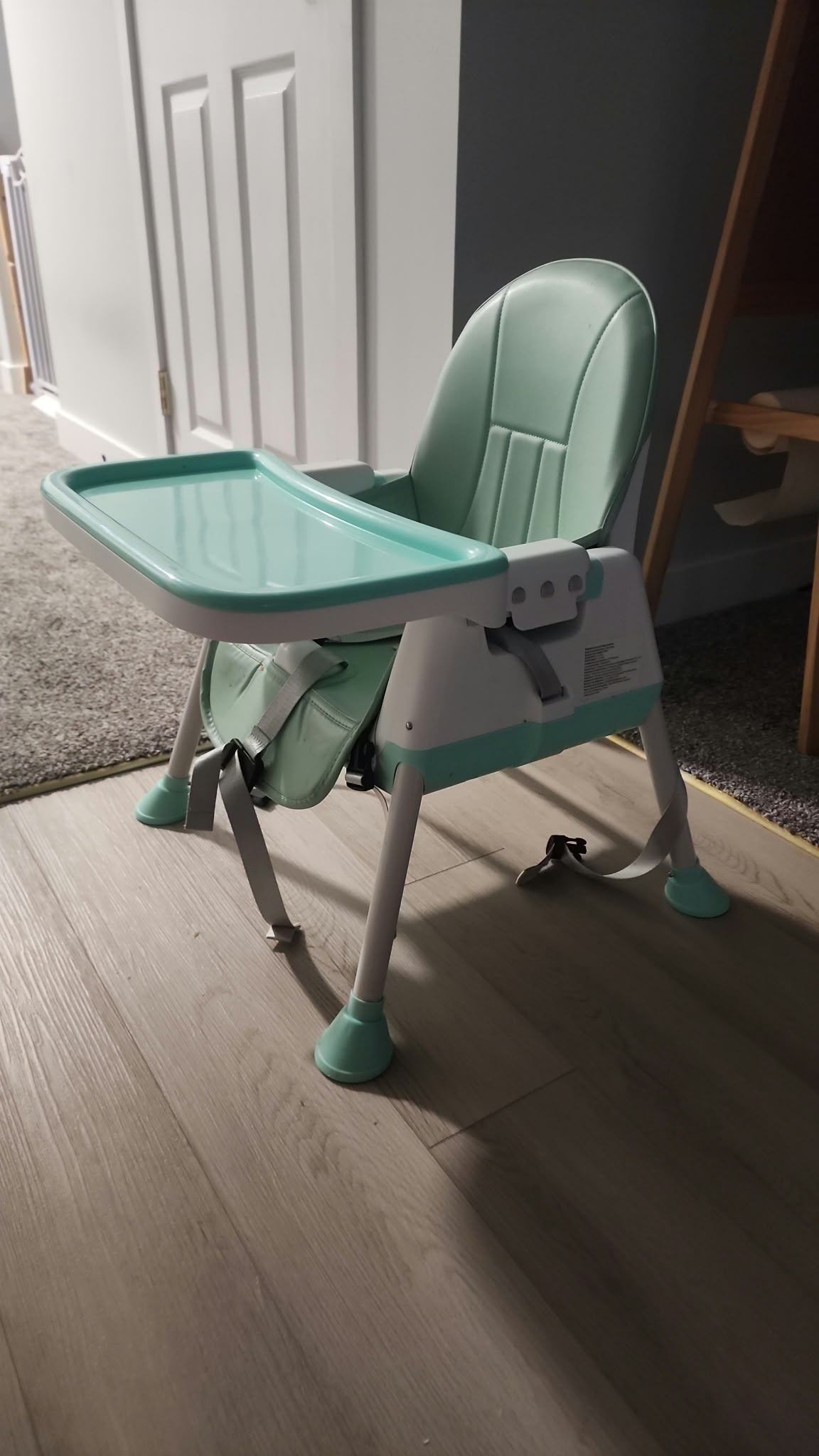 Mint Green Baby High Chair