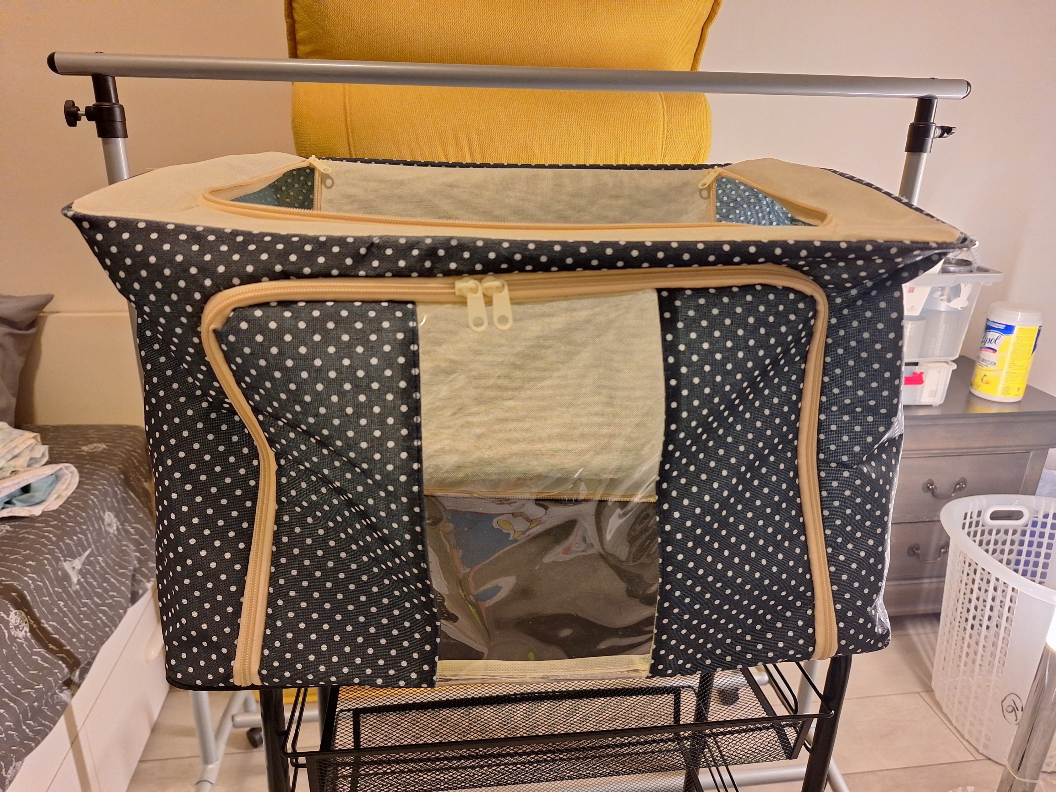 Foldable Steele Frame Storage Box