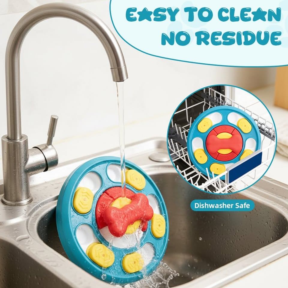 Dog Puzzle Feeder – Interactive Slow Feeder Toy - photo 3