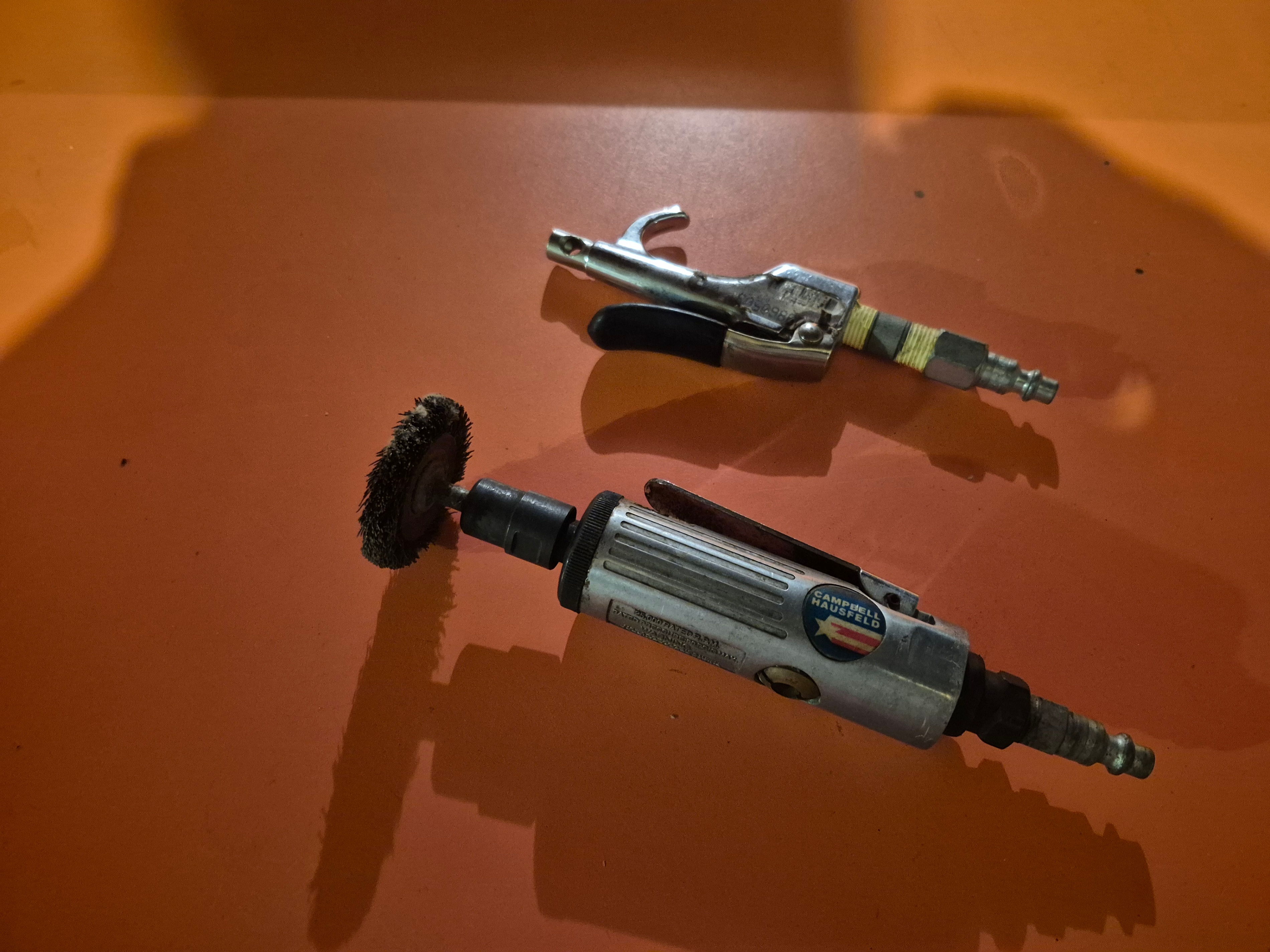 Campbell Hausfeld Die Grinder and Blow Gun