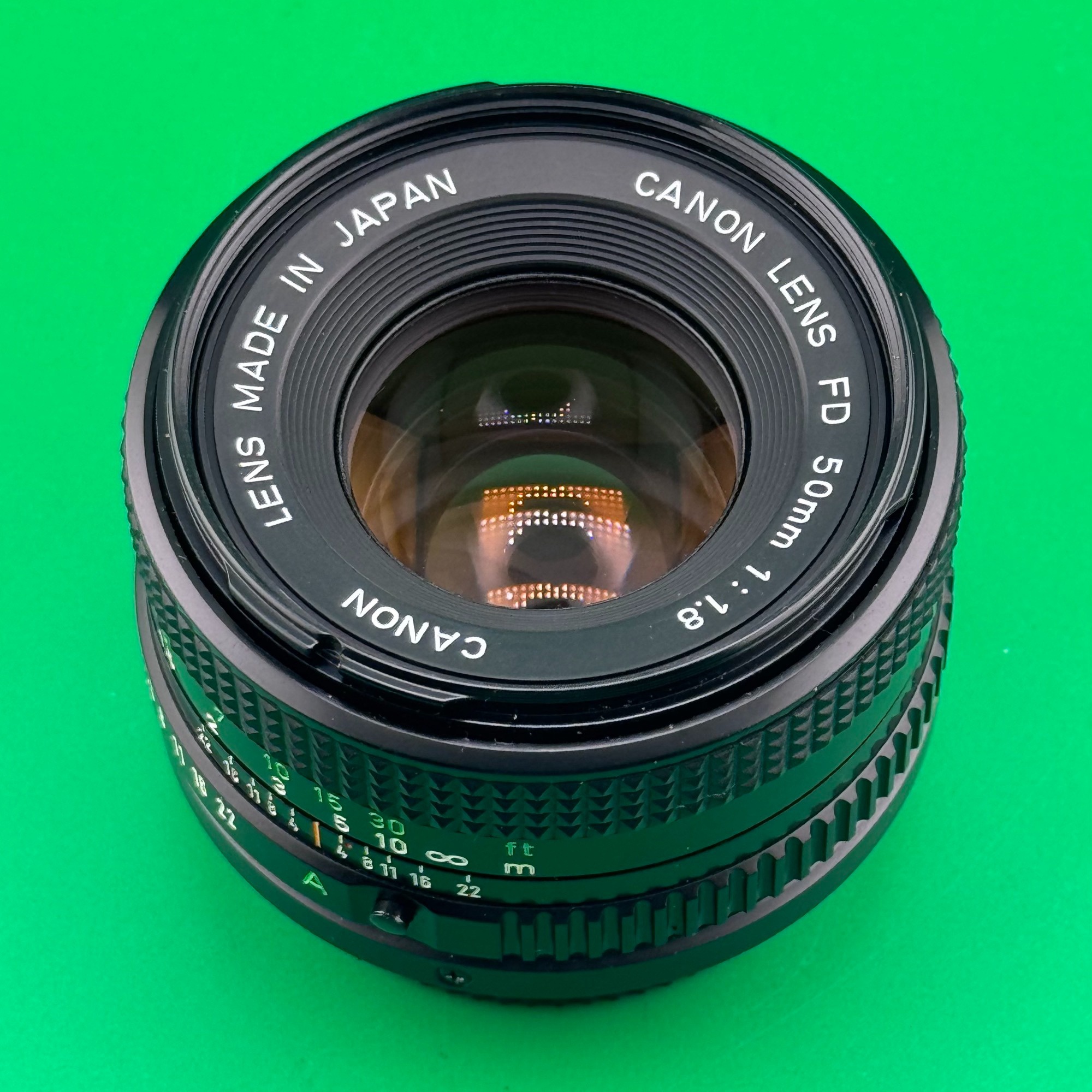 Canon FD 50mm f/1.8 - FD-mount - Like New