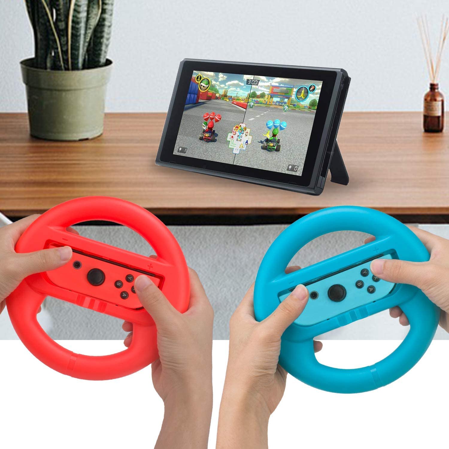Brand New Steering Wheel for Nintendo Switch Joy-Con (2 Pack) - photo 3