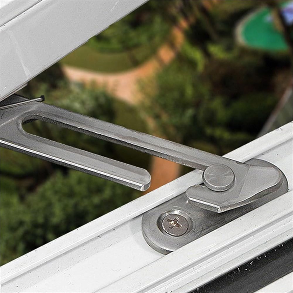 Ciieeo 6-Pack Stainless Steel Window Restrictors - photo 5