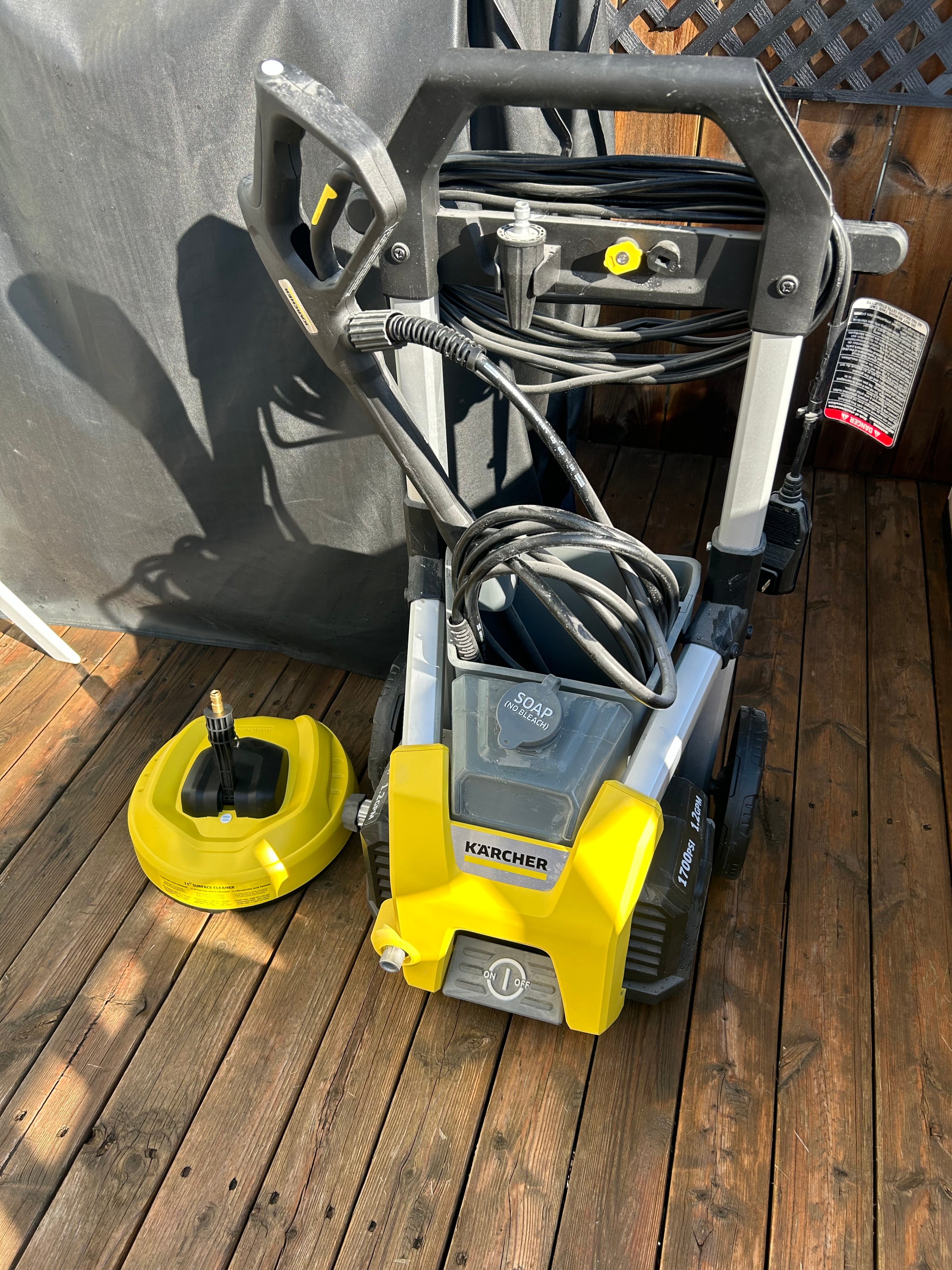 Karcher 1700 PSI Pressure Washer