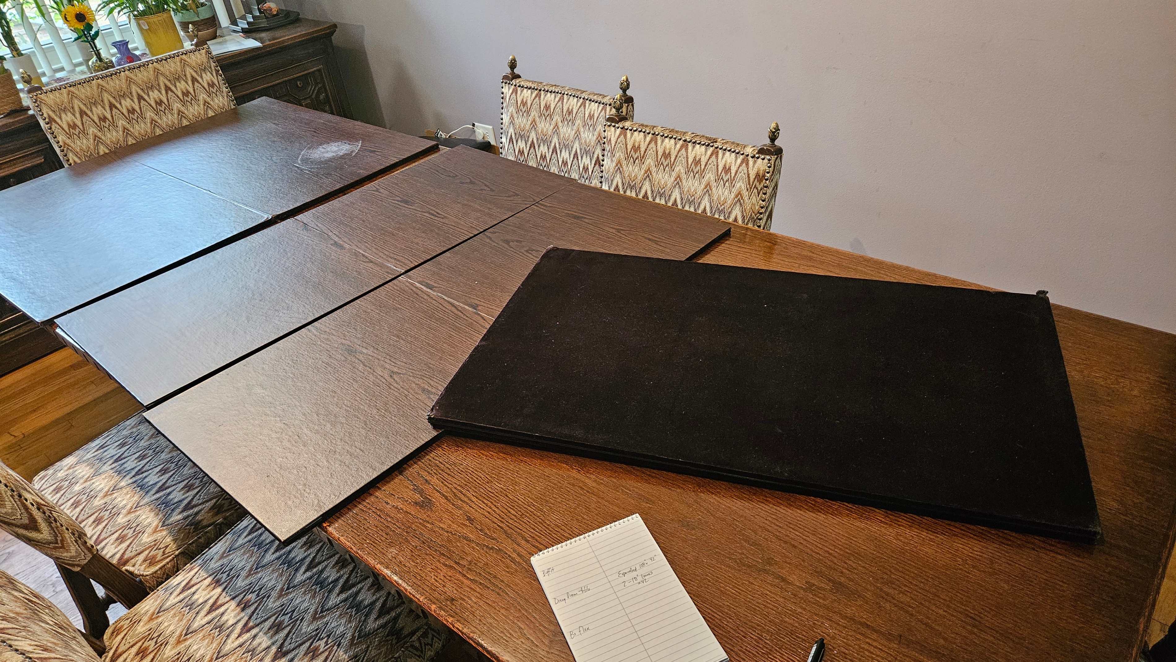 Vintage Solid Oak Jameson Dining Table and 6 Chairs - photo 3