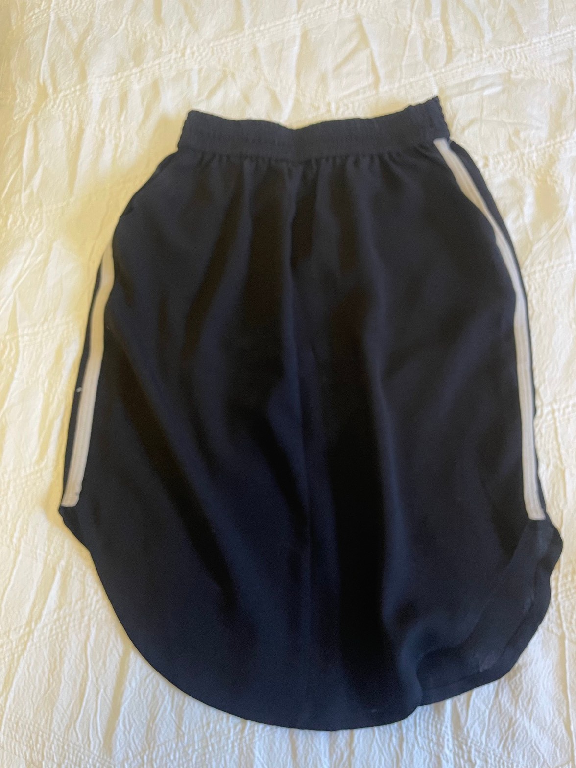 Ganni Black Stripe Skirt S - photo 3