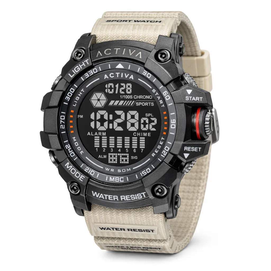 Activa Strike X Invicta Digital Men's Watch - 56mm. Beige - photo 3