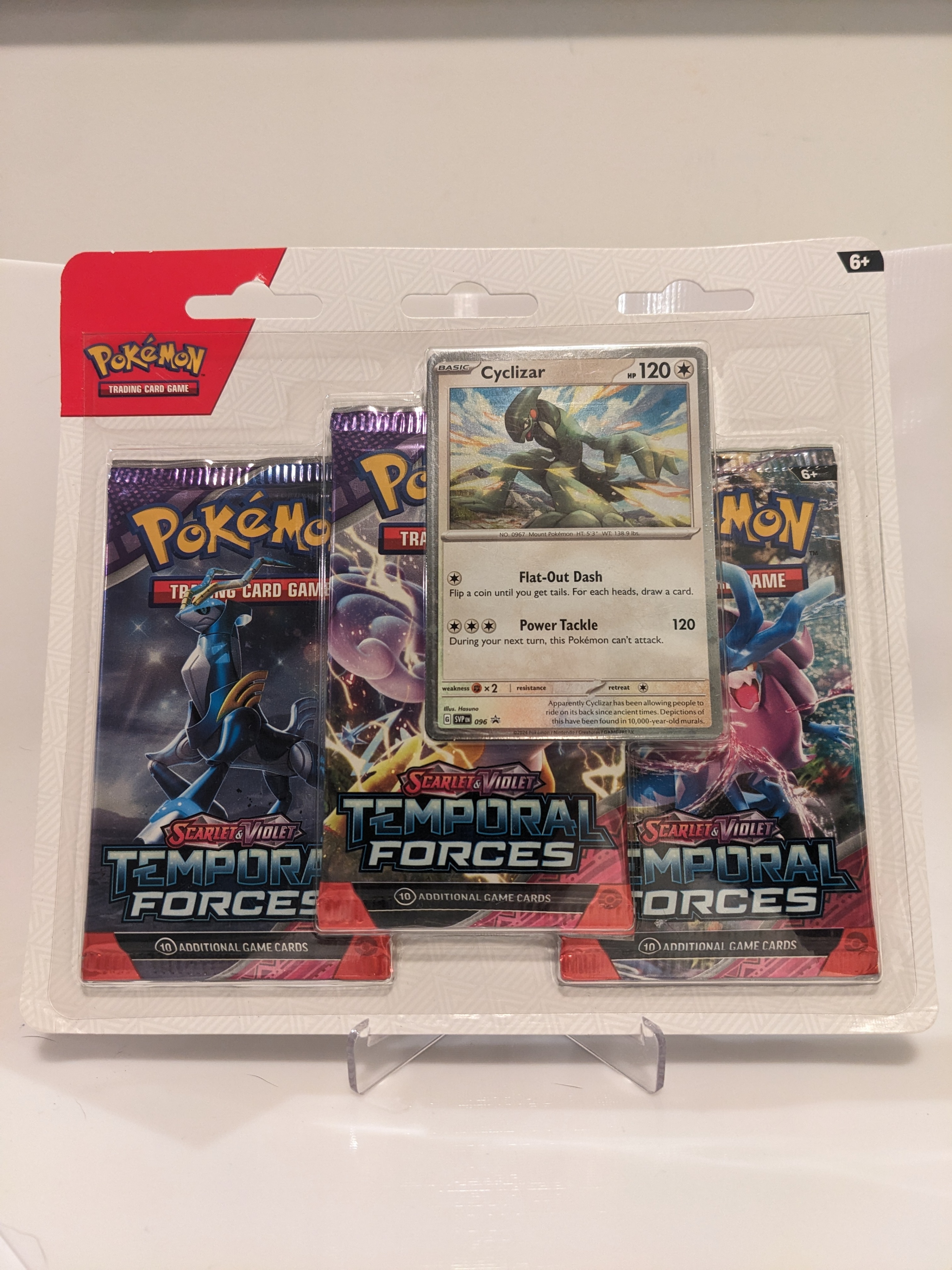Pokémon TCG Scarlet & Violet Temporal Forces 3-Pack Blister