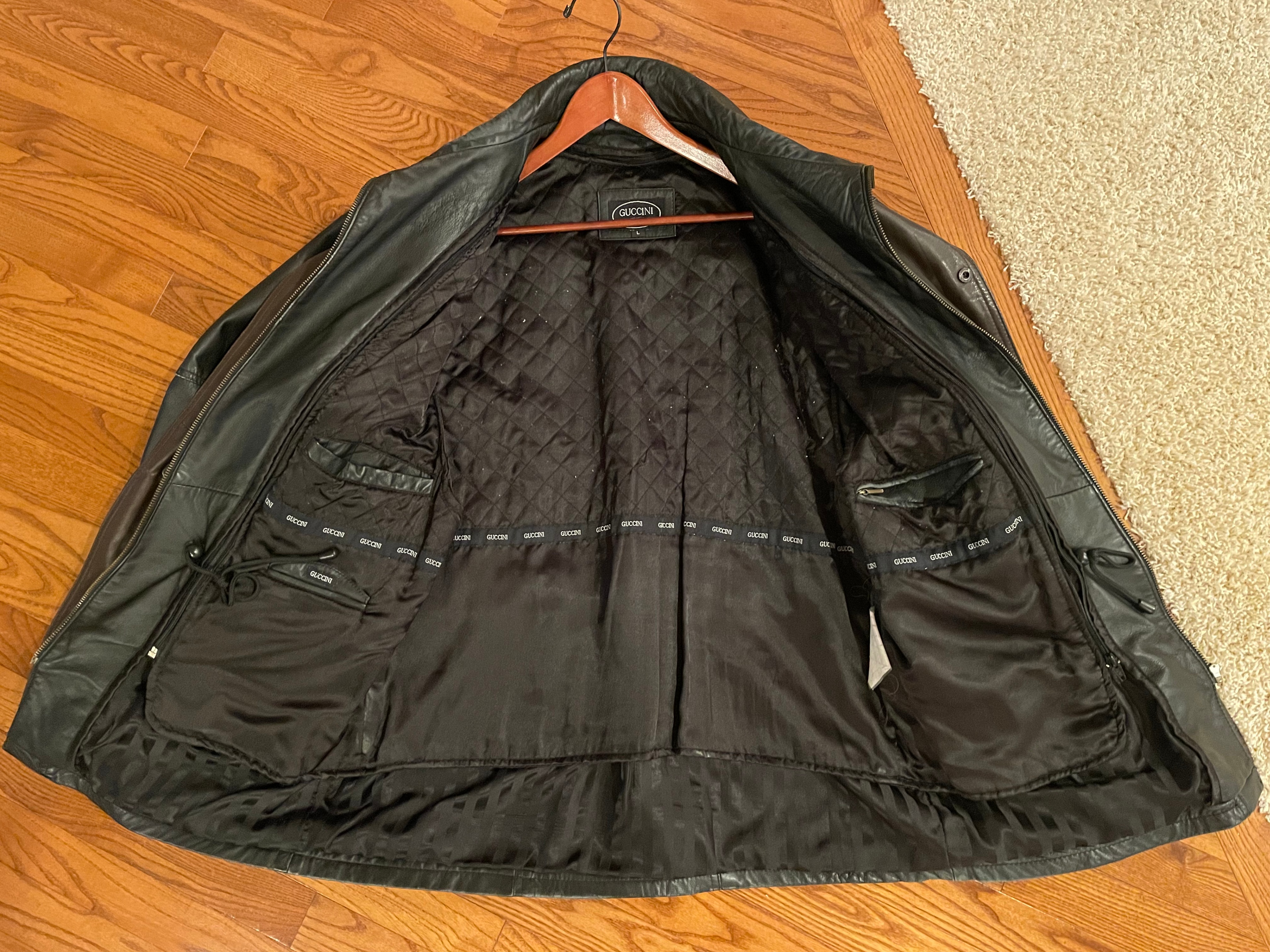 Guccini Men's Leather Coat - photo 2