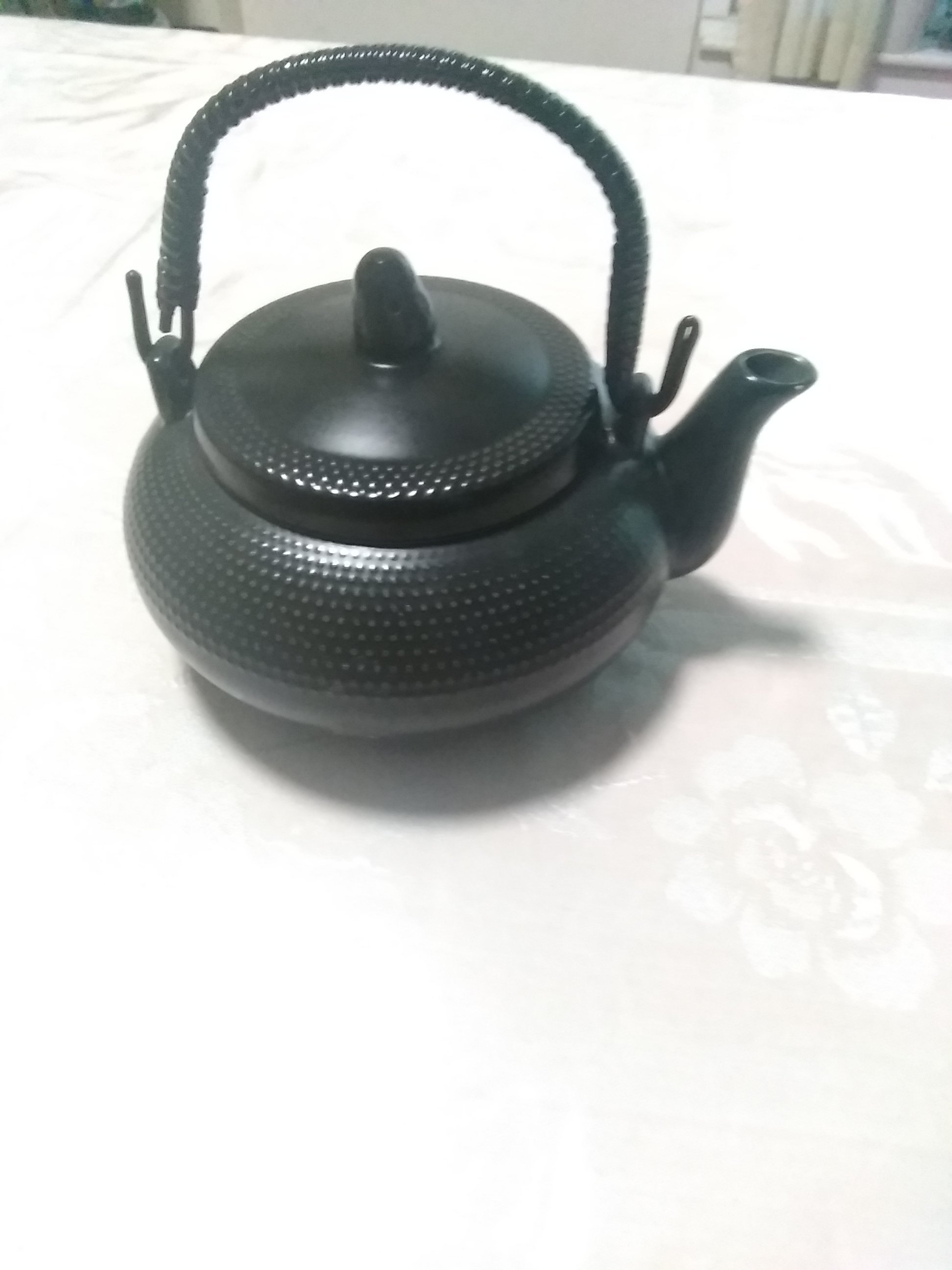 Cast Iron Teapot
