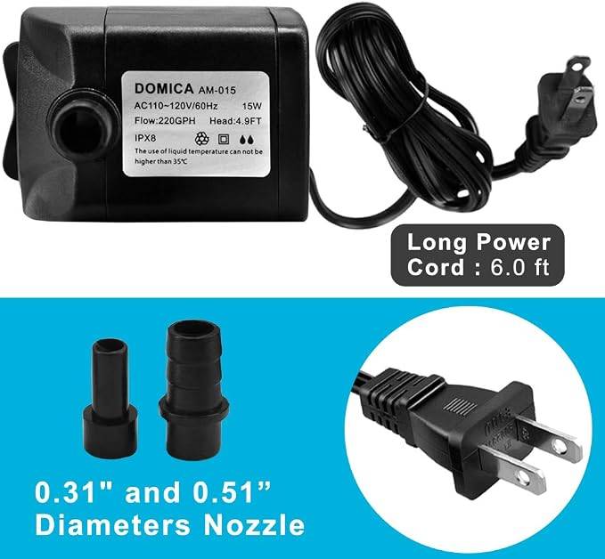 Mini Submersible Water Pump (4W) - photo 4