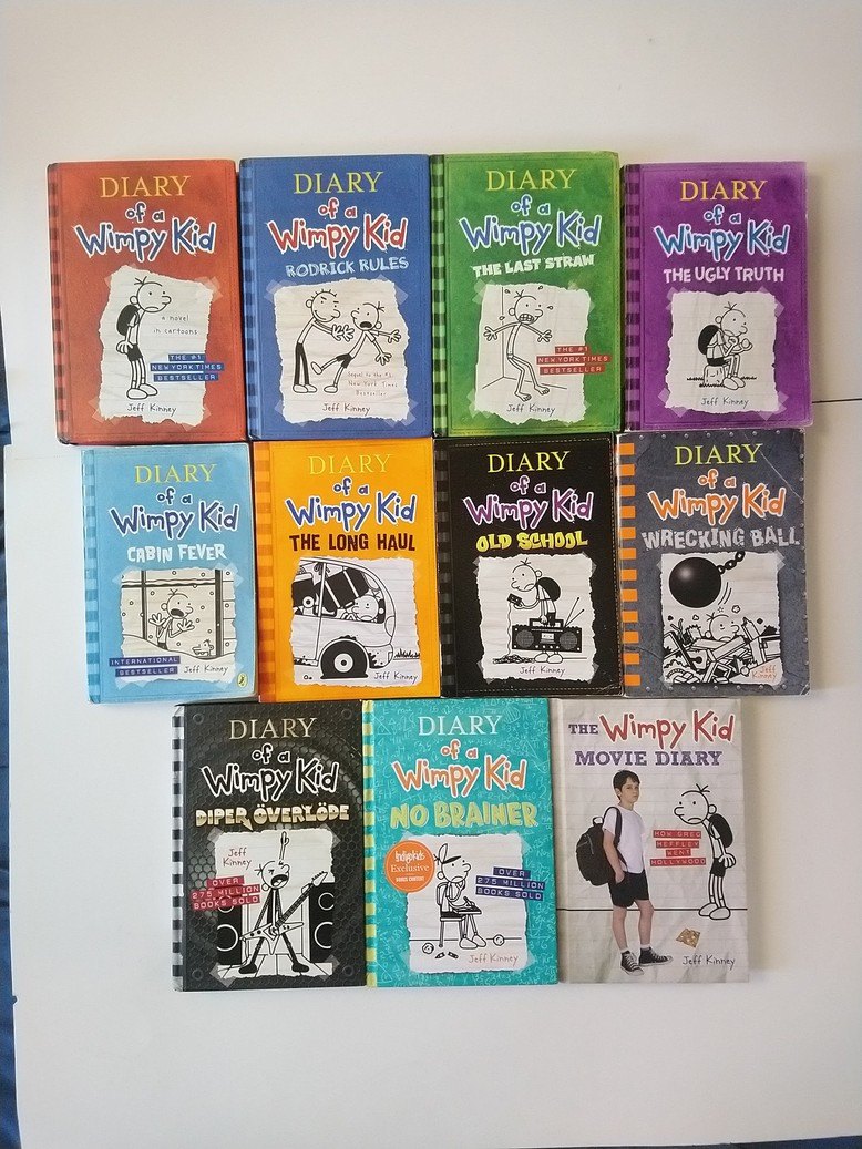 Diary of a Wimpy Kid / Dog Man / etc books!