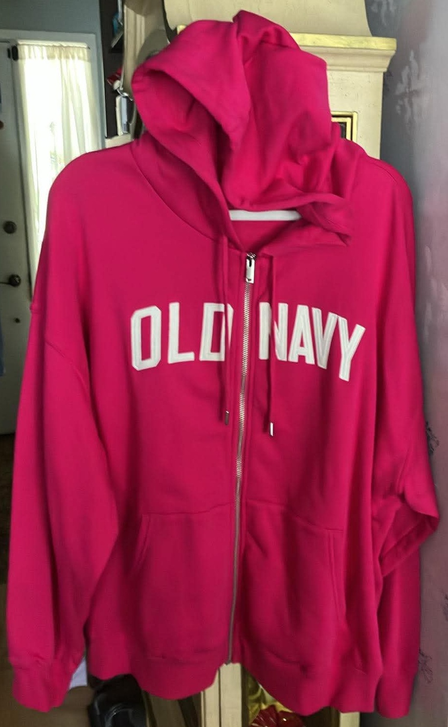 Old Navy Pink Hoody - Size XXL