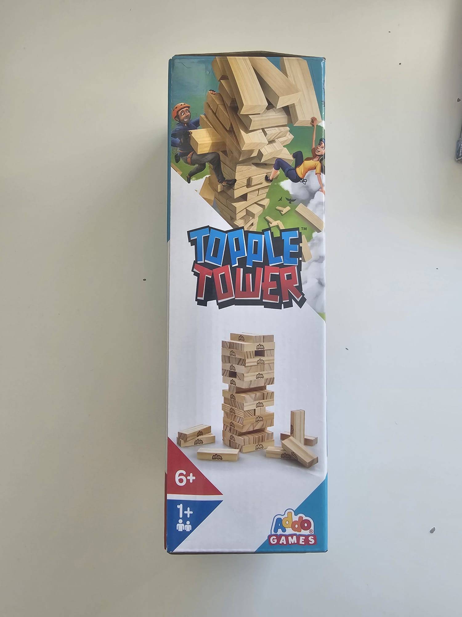 Topple Tower Stacking Game - photo 2
