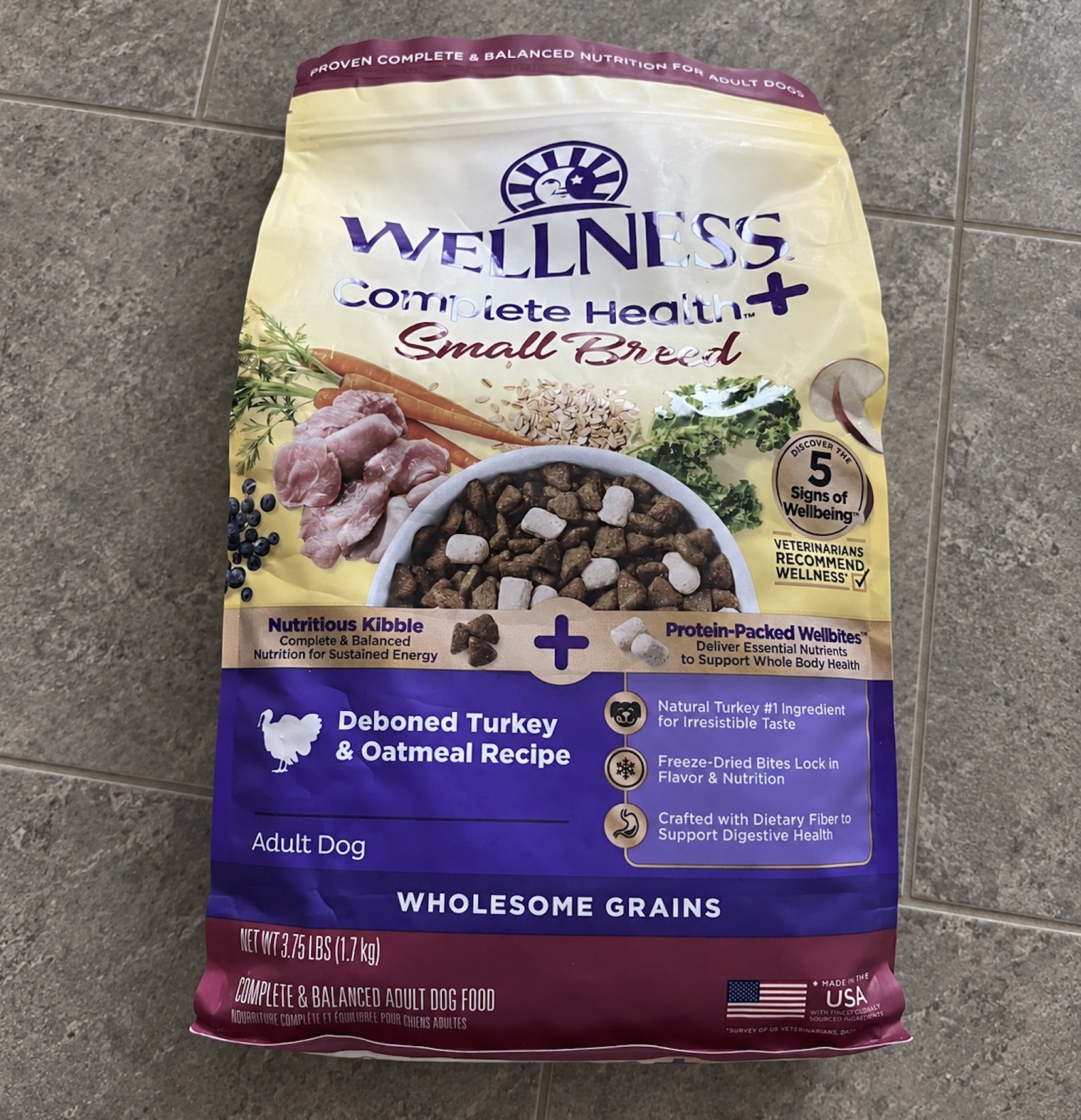 Wellness Complete health+ Small Bread Dog Food 🏈