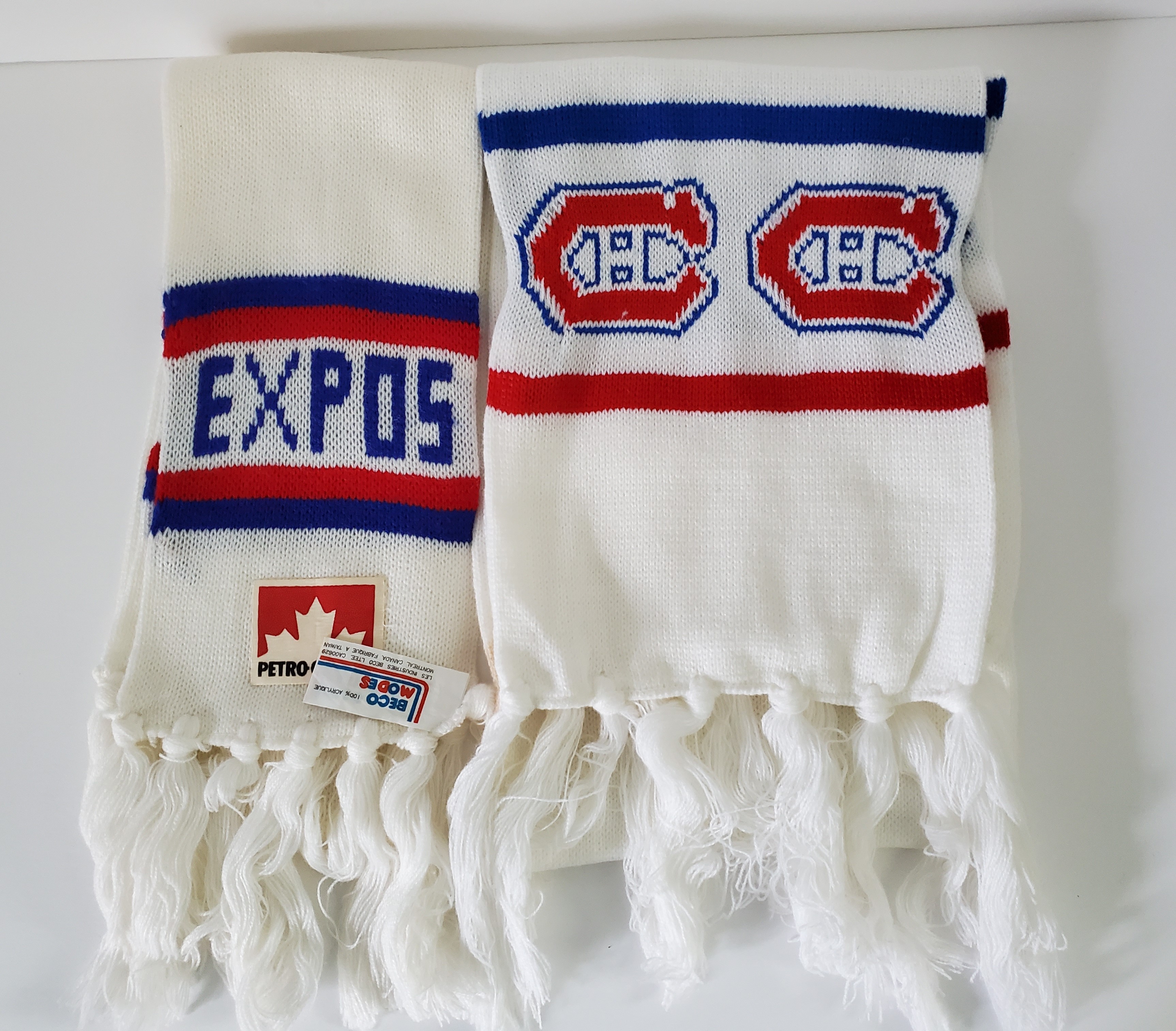 Canadiens & Montreal Expos Scarfs