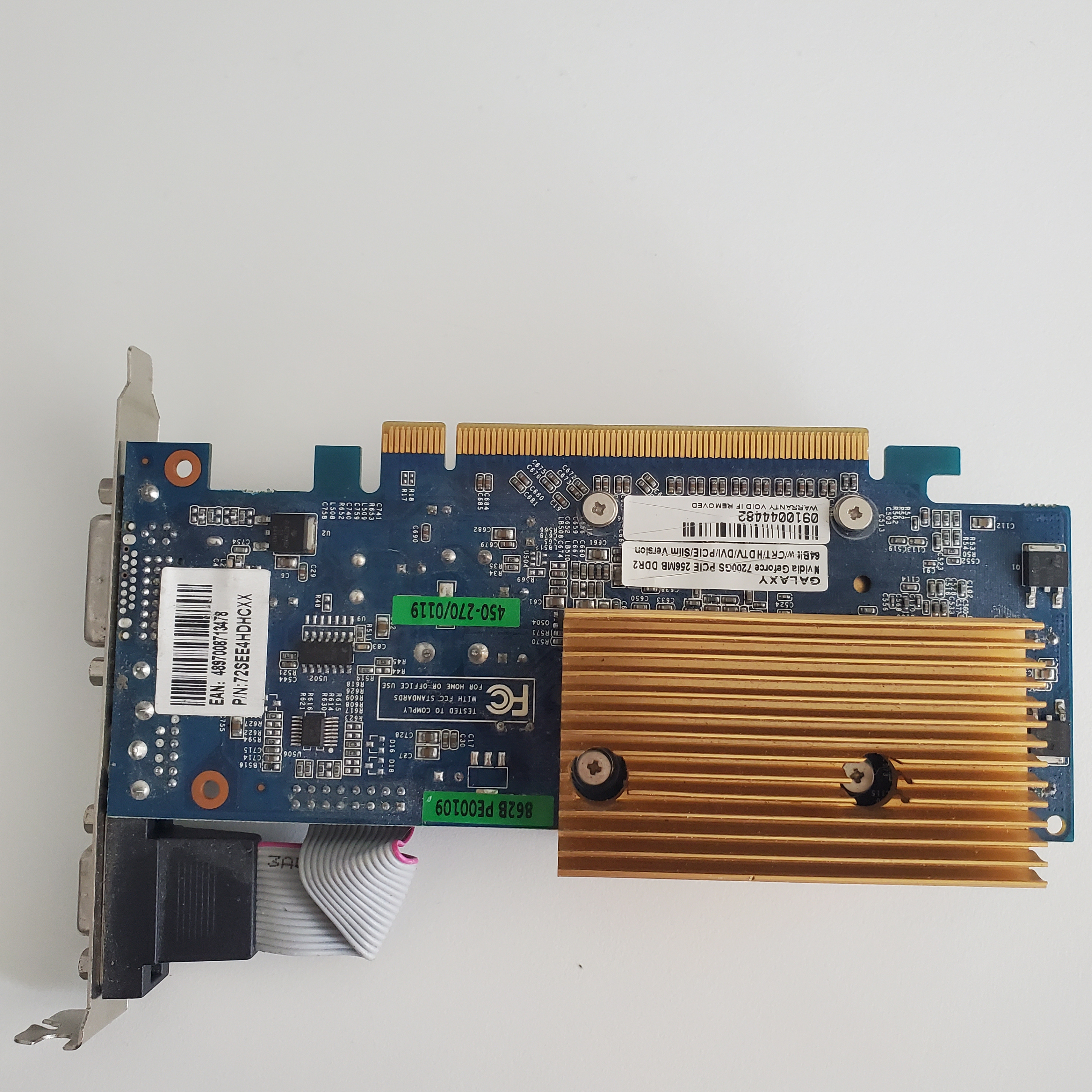 Nvidia Geforce 7200GS VideoCard - photo 2