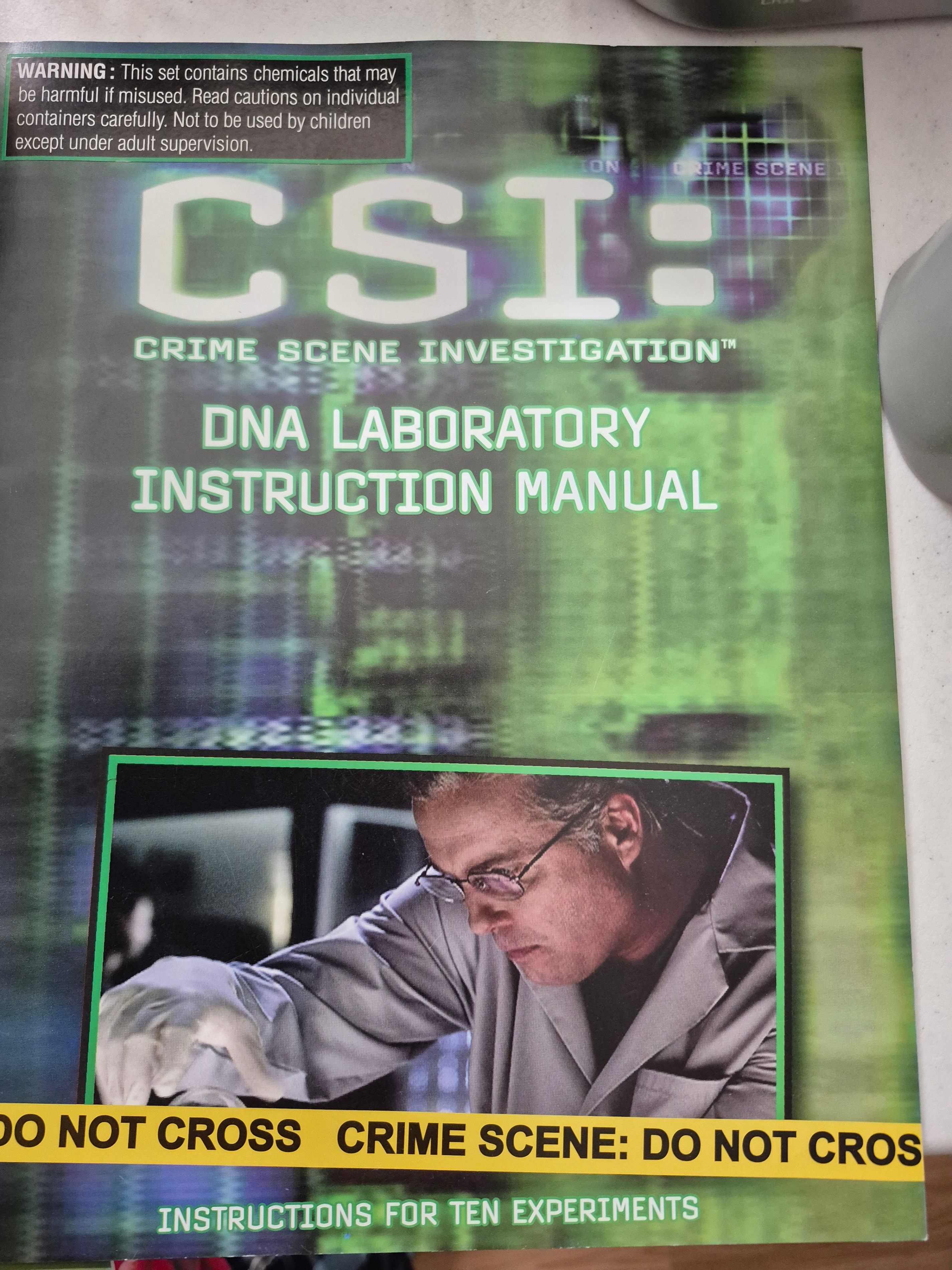 🧬 CSI: CRIME SCENE INVESTIGATION – DNA LABORATORY KIT - photo 3