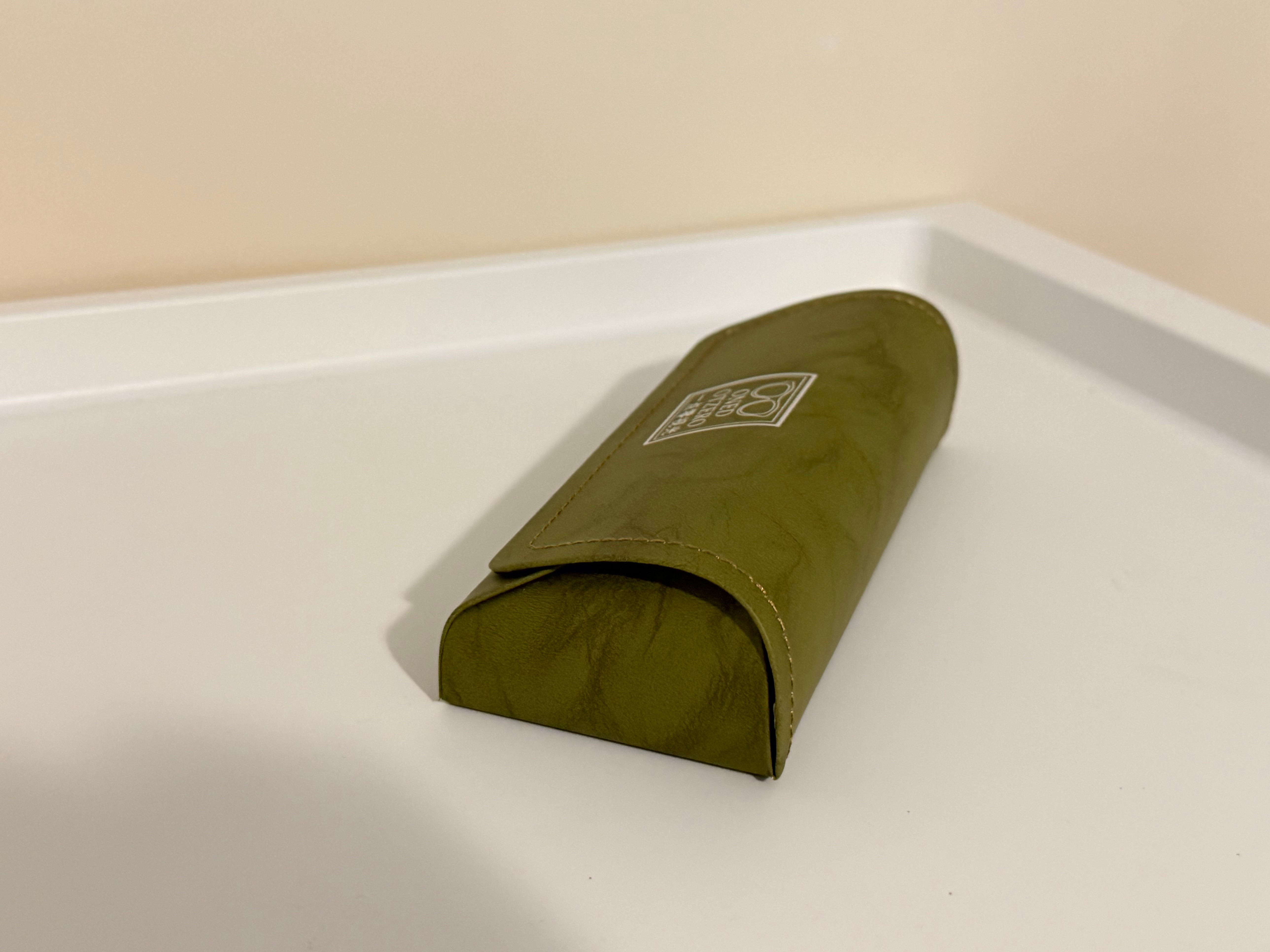 Green Foldable Eyeglasses Case - photo 3