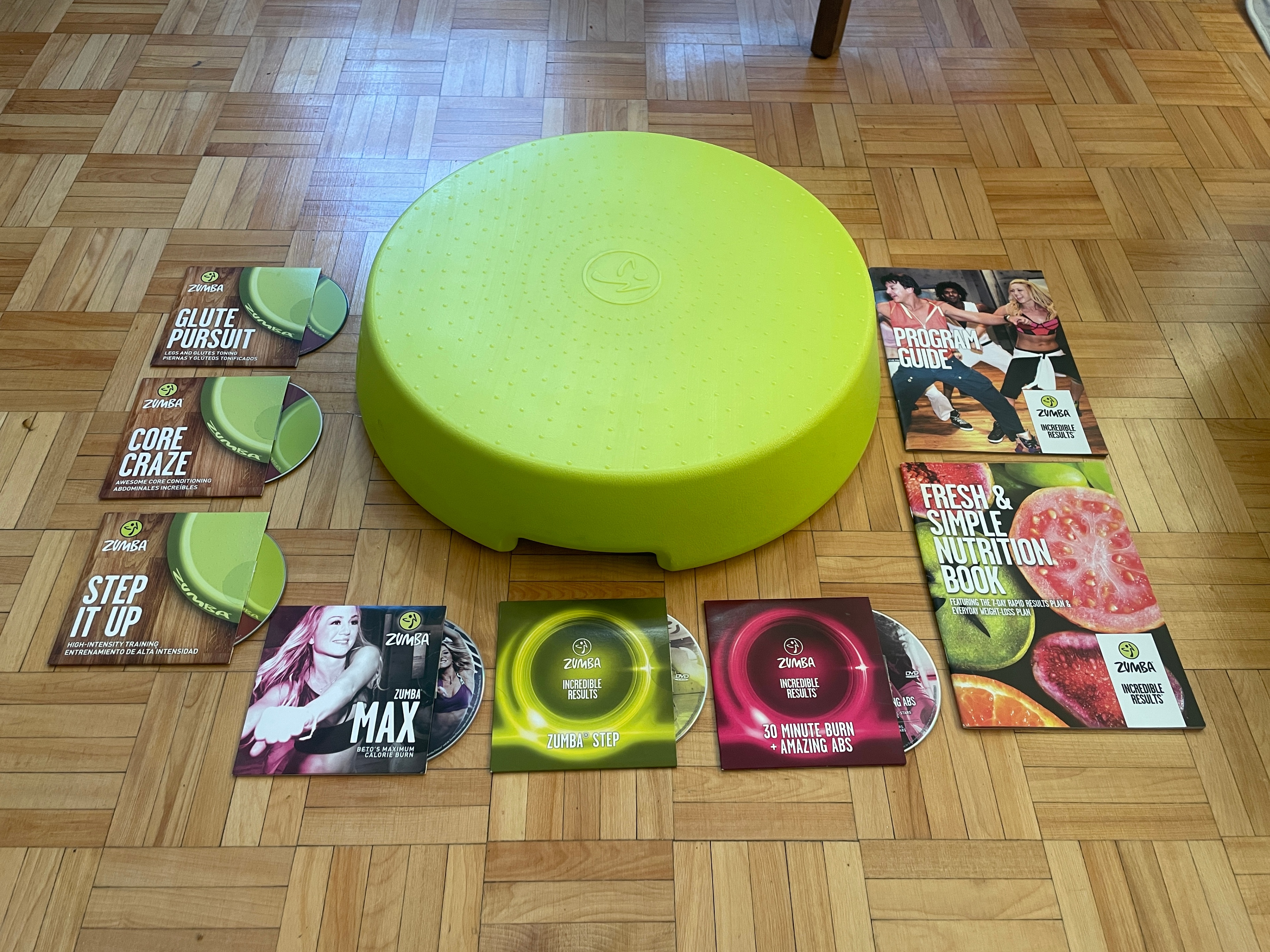 Zumba Step Riser with Workout DVD Set - photo 2