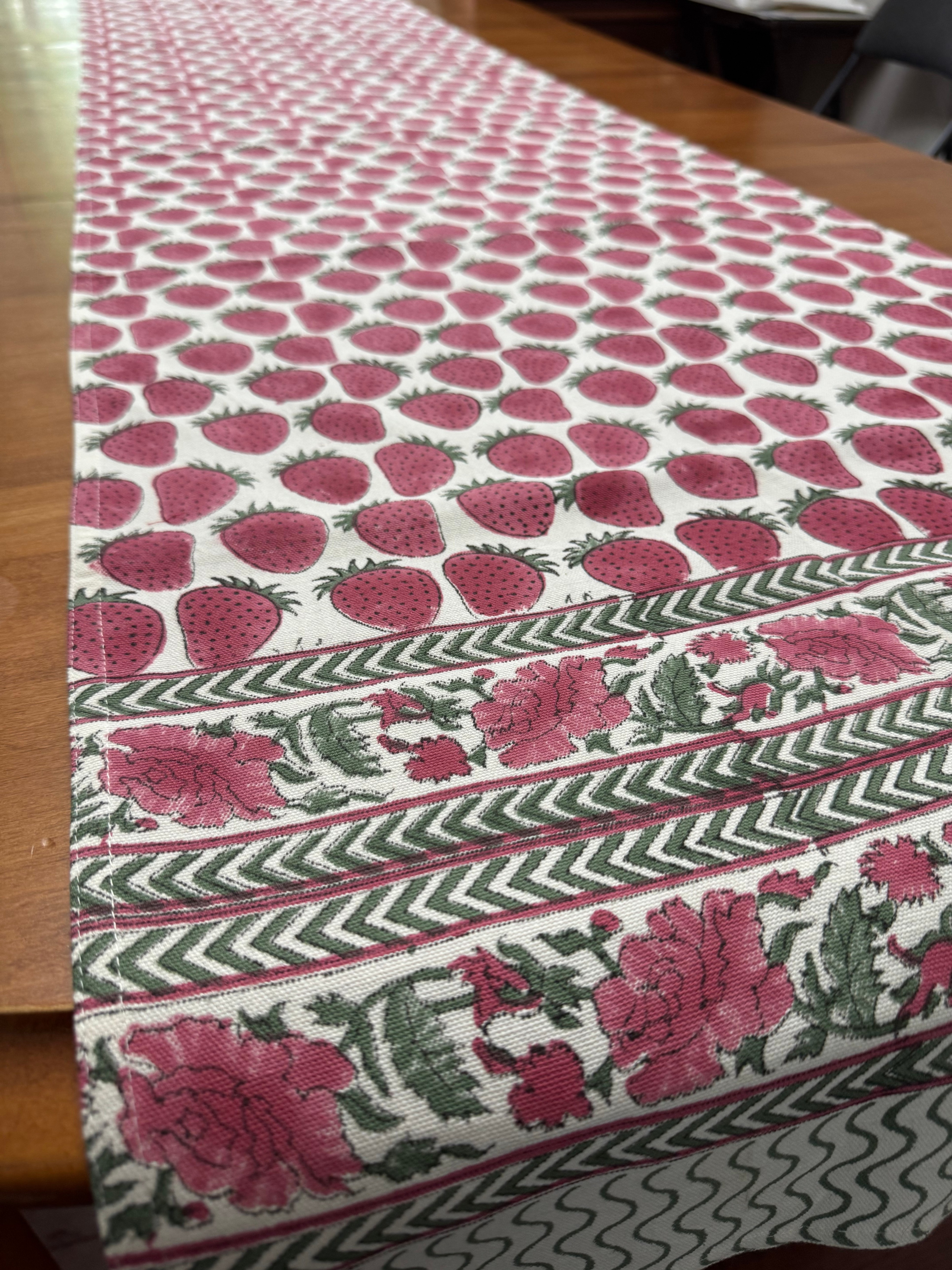 Brand New Reversible Cotton Table Runner - Steal Deal - photo 3