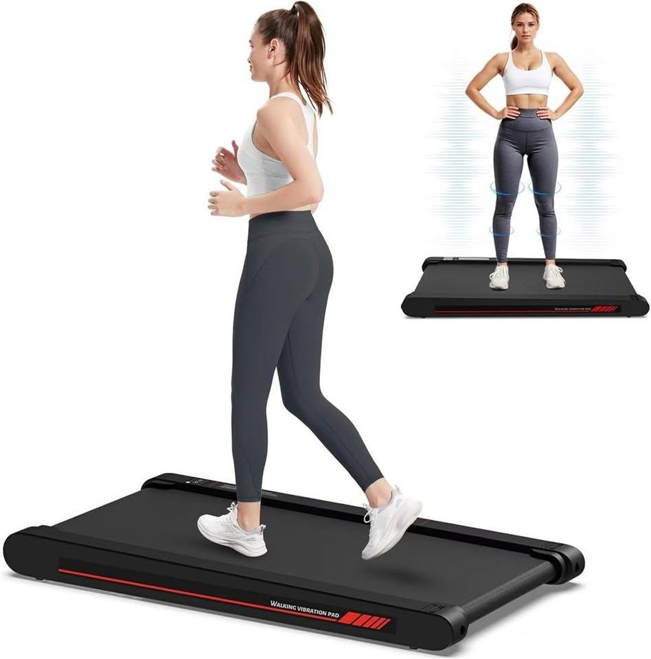 53. Sperax 4-in-1 Walking Vibration Pad Treadmill