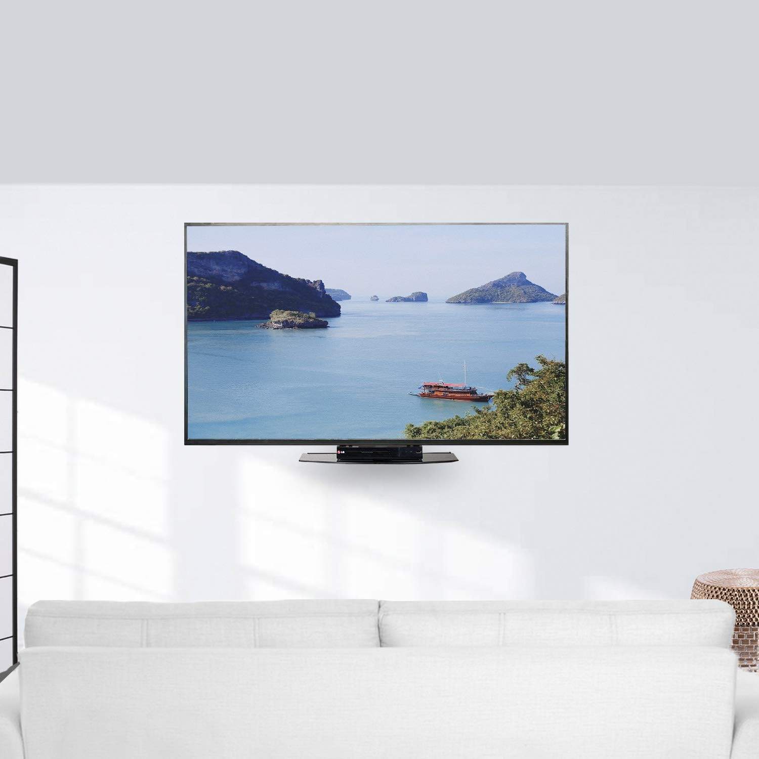 New VIVO Under Above VESA Back of TV Wall Mount Shelving Bracket - photo 2