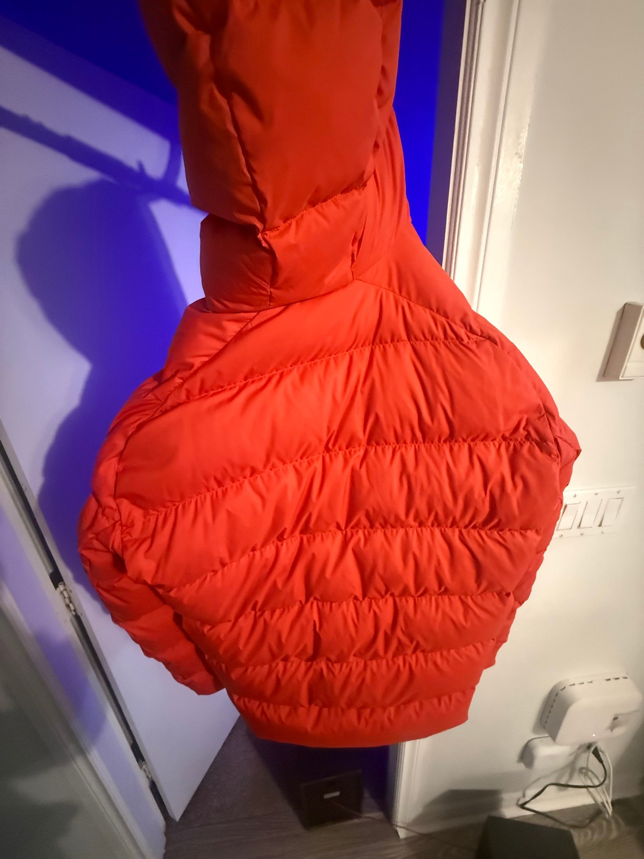 Lululemon Down For It All Jacket — Men's L, Red - photo 2