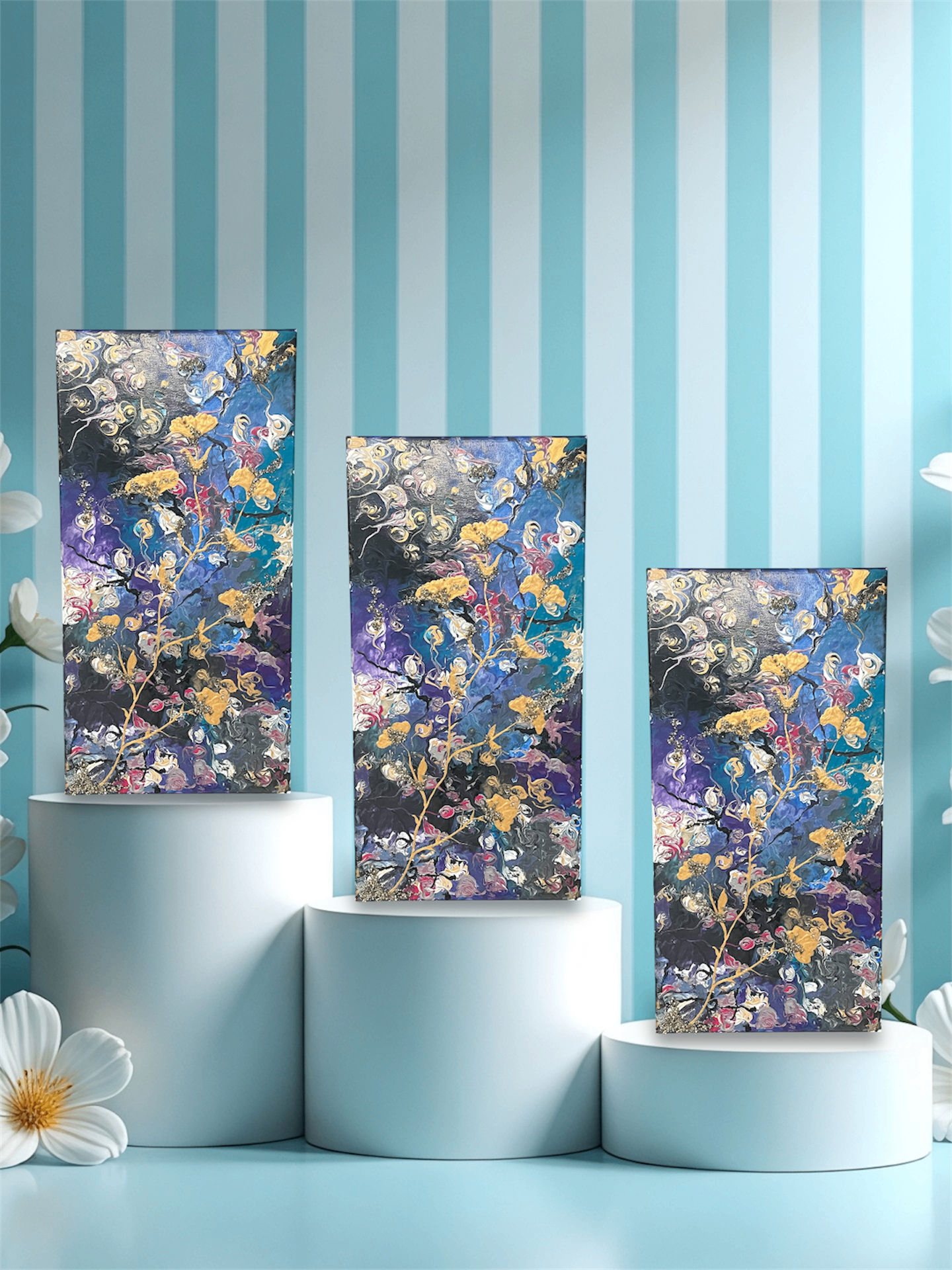 wall art decorative painted canvas - photo 2