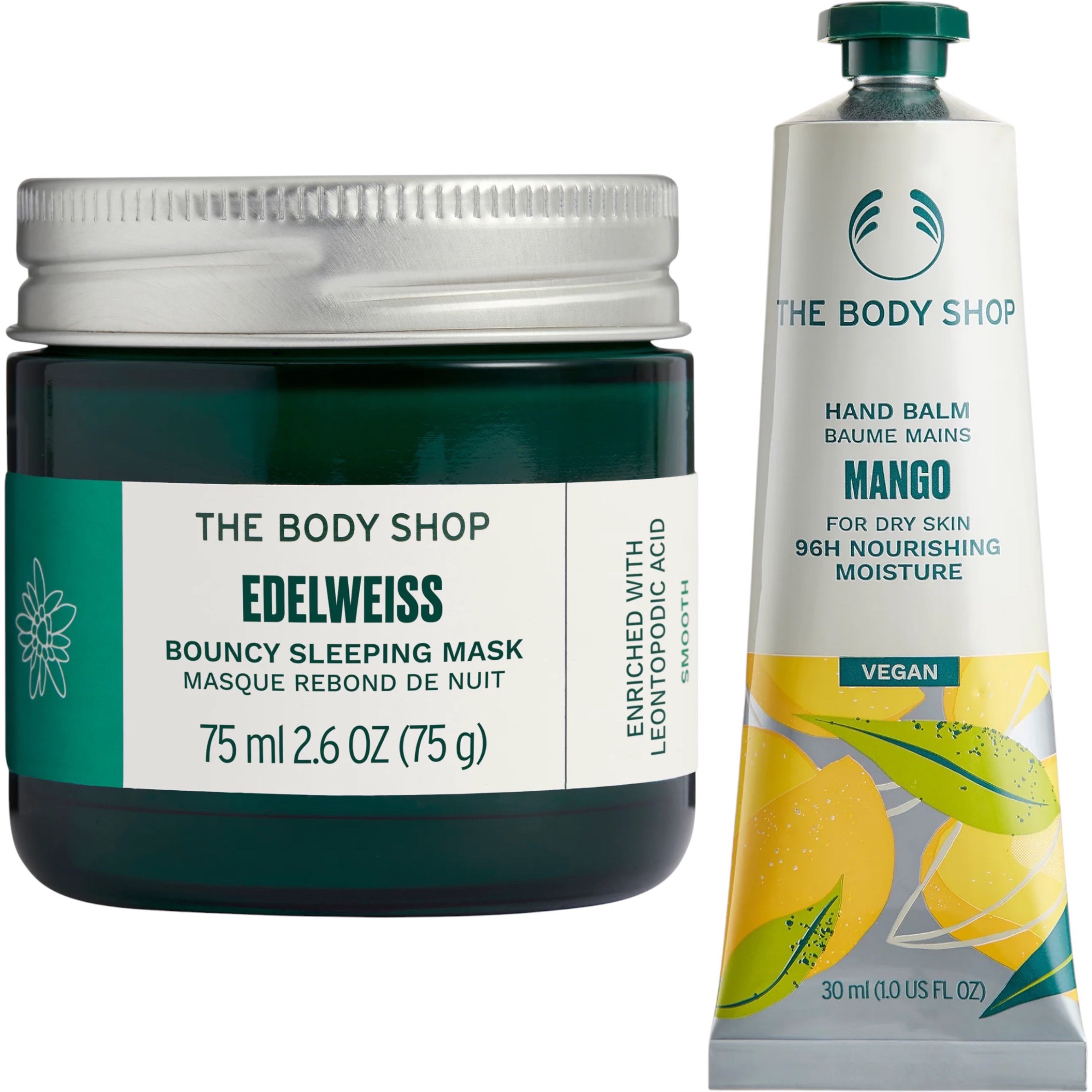 The Body Shop set