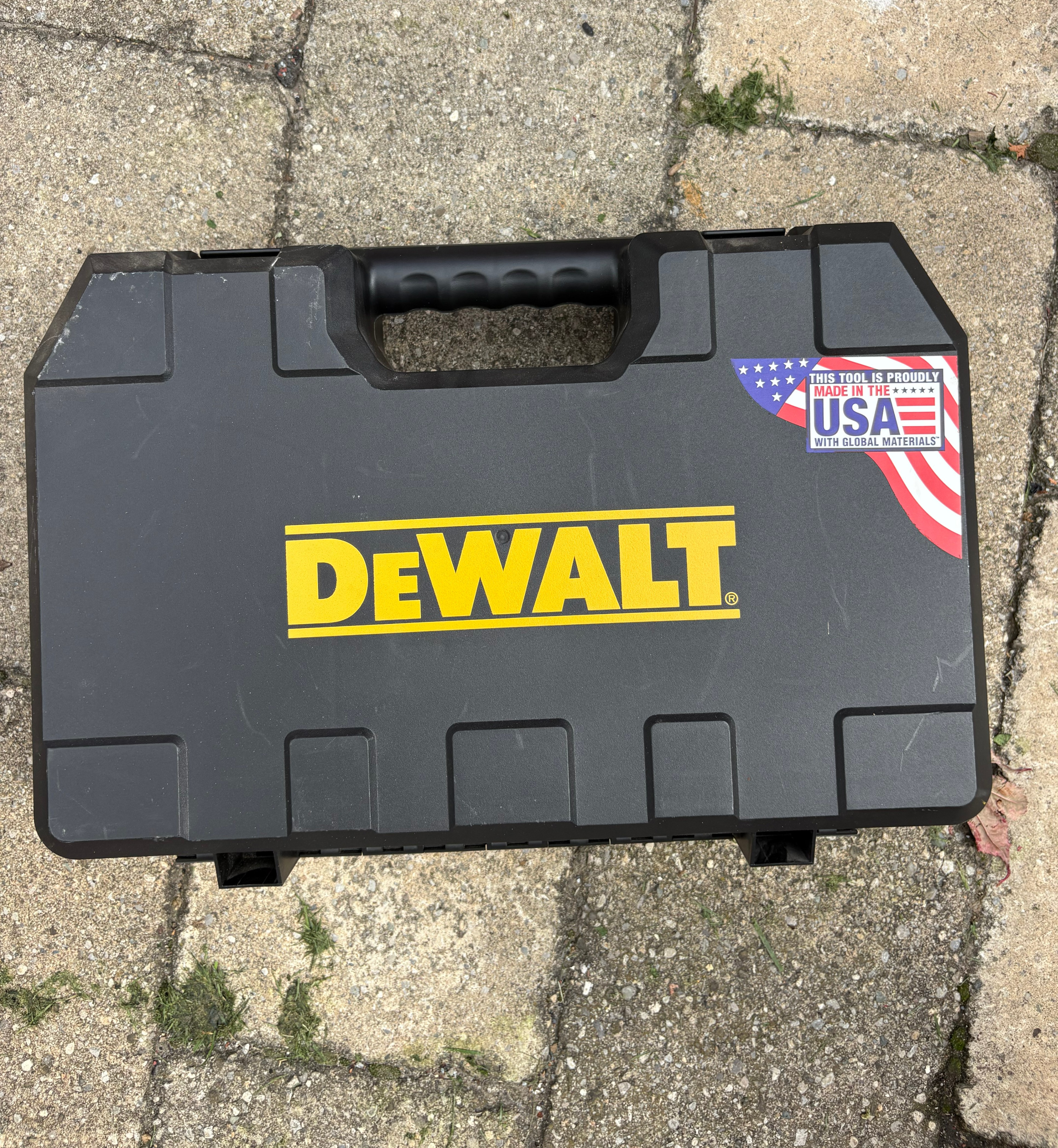 DEWALT Hammer Drill molded plastic case