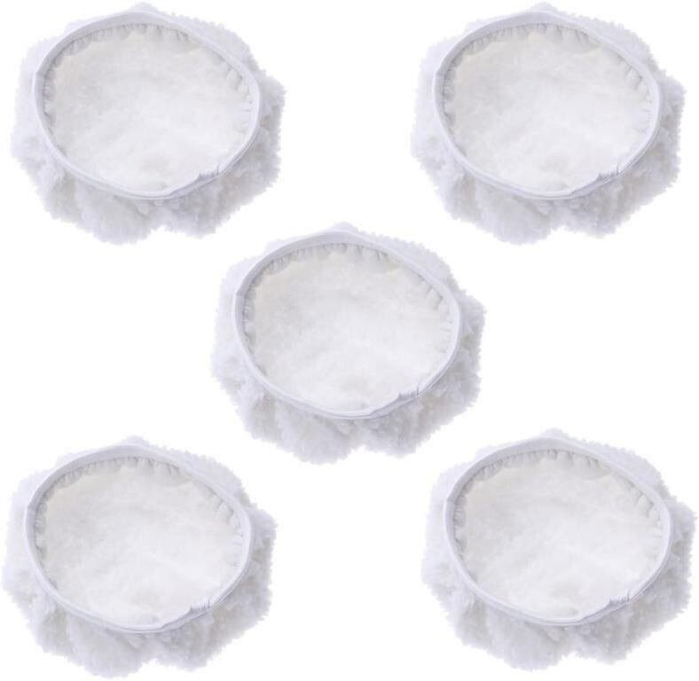 New 6.7-8" Polished Sleeve Lambswool Reusable Soft Wool Pads