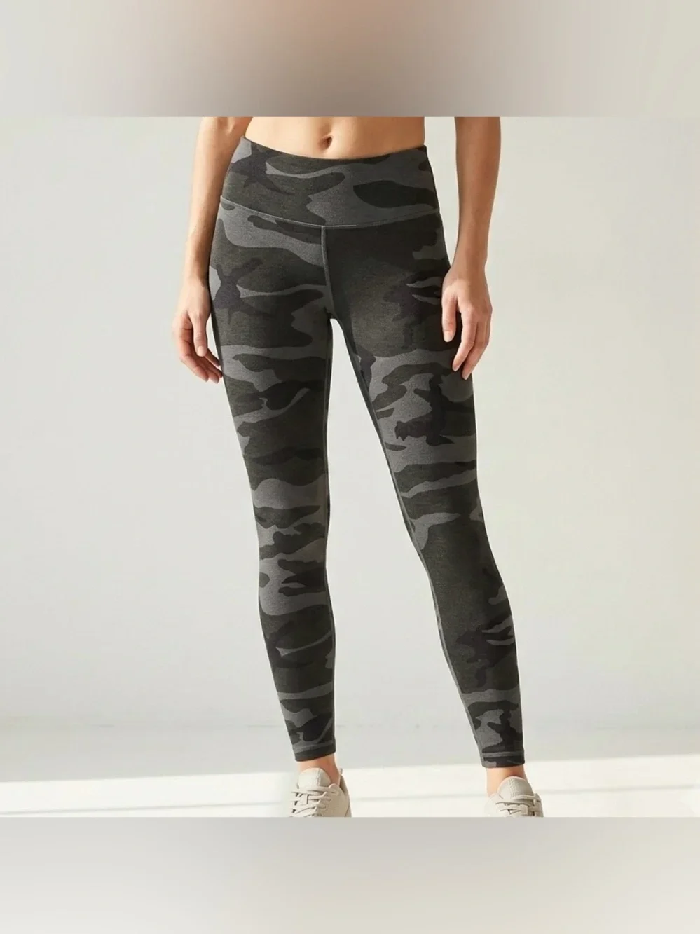 Parkline Camo Athletic Low Rise Leggings Womens Sz S Camouflage