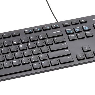 Amazon Basics Wired USB Keyboard – Full Size