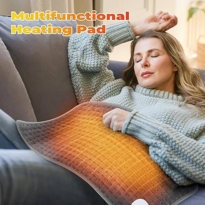 Large Electric Heating Pad  (Grey) - photo 5