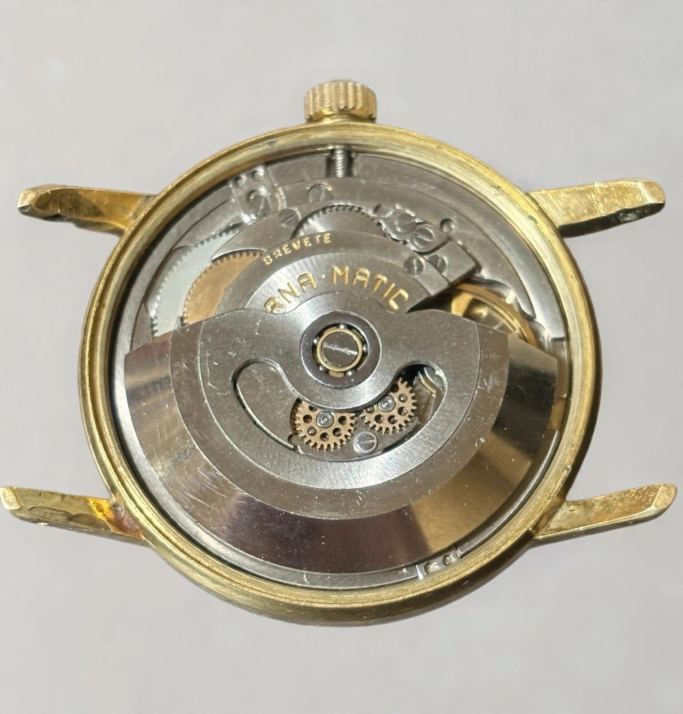 Vintage Birks Eterna-Matic Watch, Swiss Made Gold Filled 1970s - photo 4