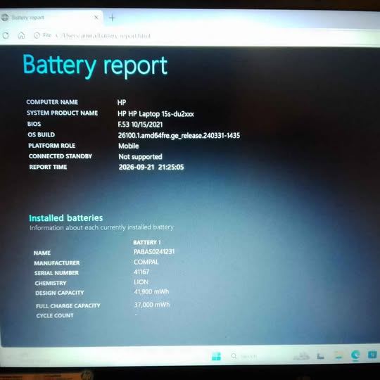 HP 15s Laptop – i3 10th Gen | 8GB RAM | 128GB SSD + 1TB HDD - photo 4