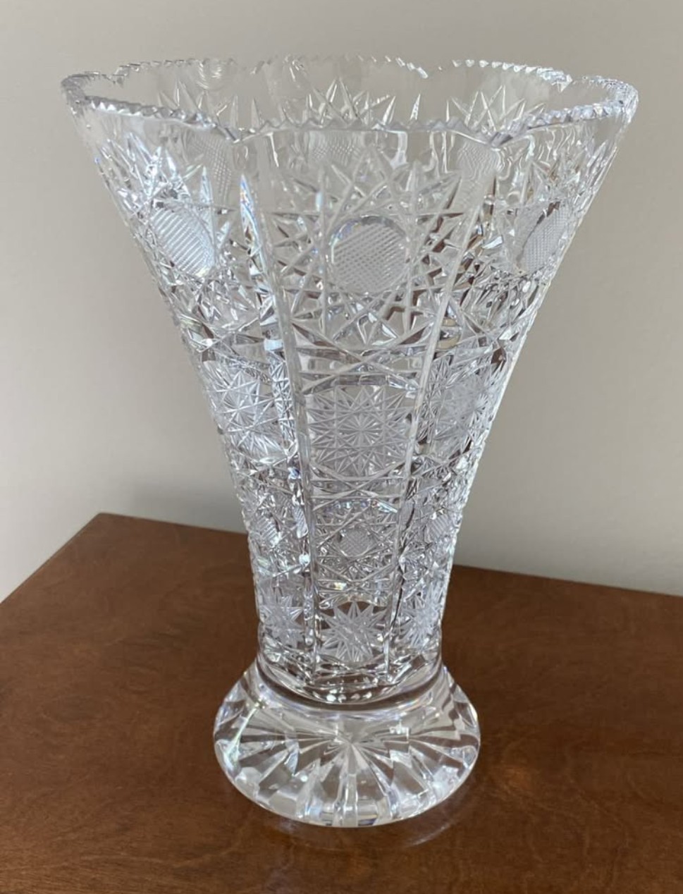 Vintage Crystal Vase
