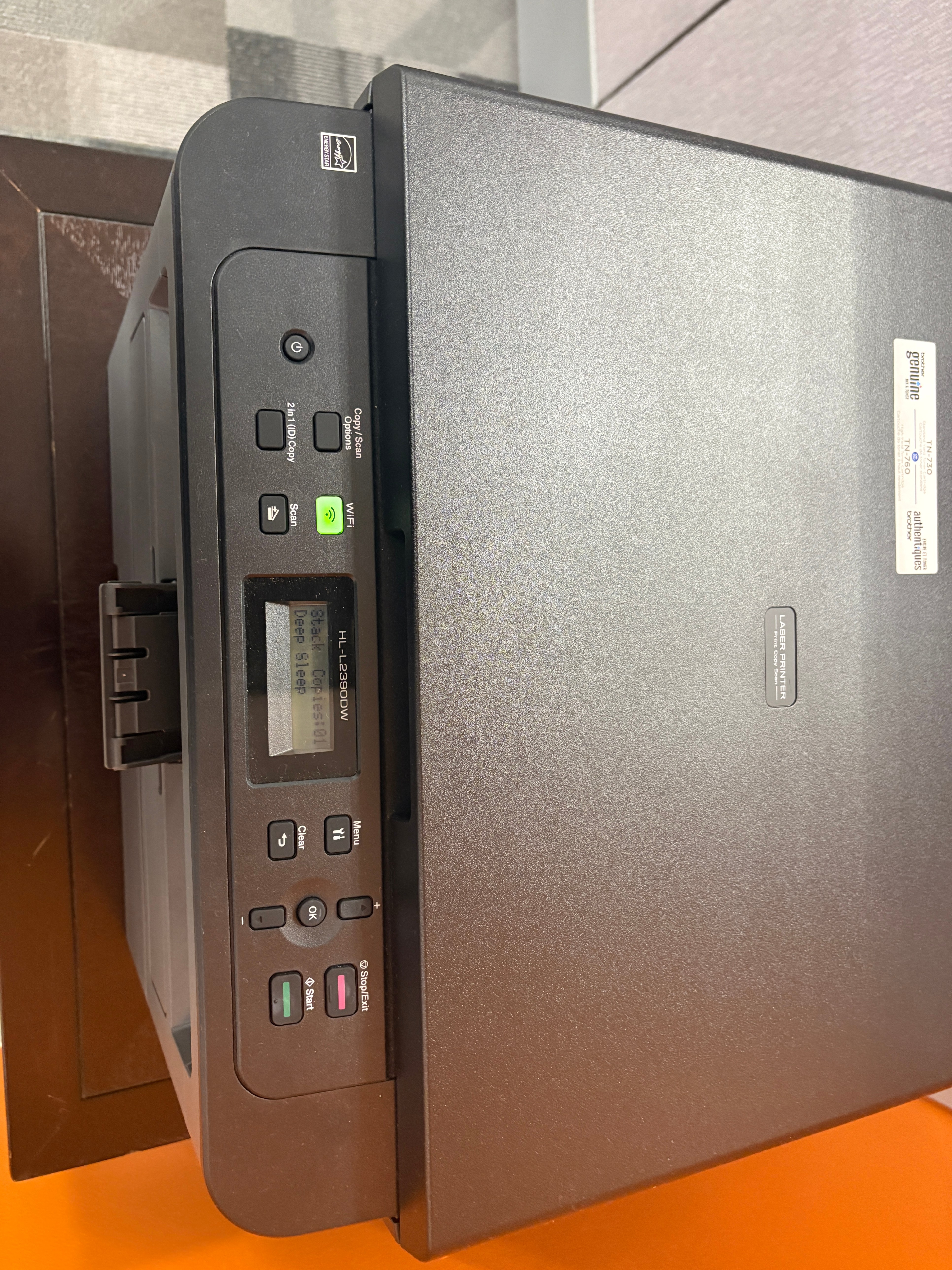 Brother B&W laser printer