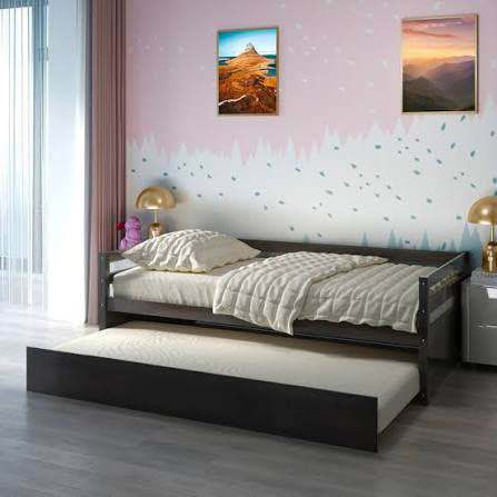 *New in BOX* Twin Size Trundle Daybed Wooden Bed Frame for Kids - photo 2