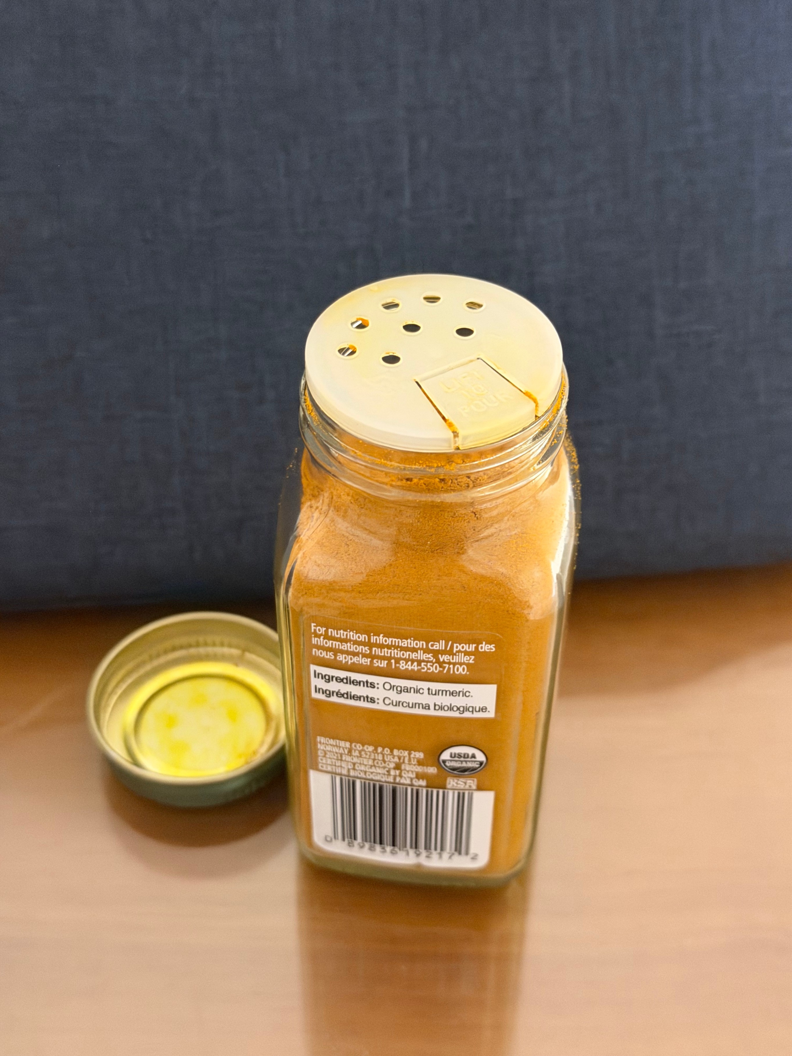 Simply Organic Turmeric Powder – 67 g - photo 2