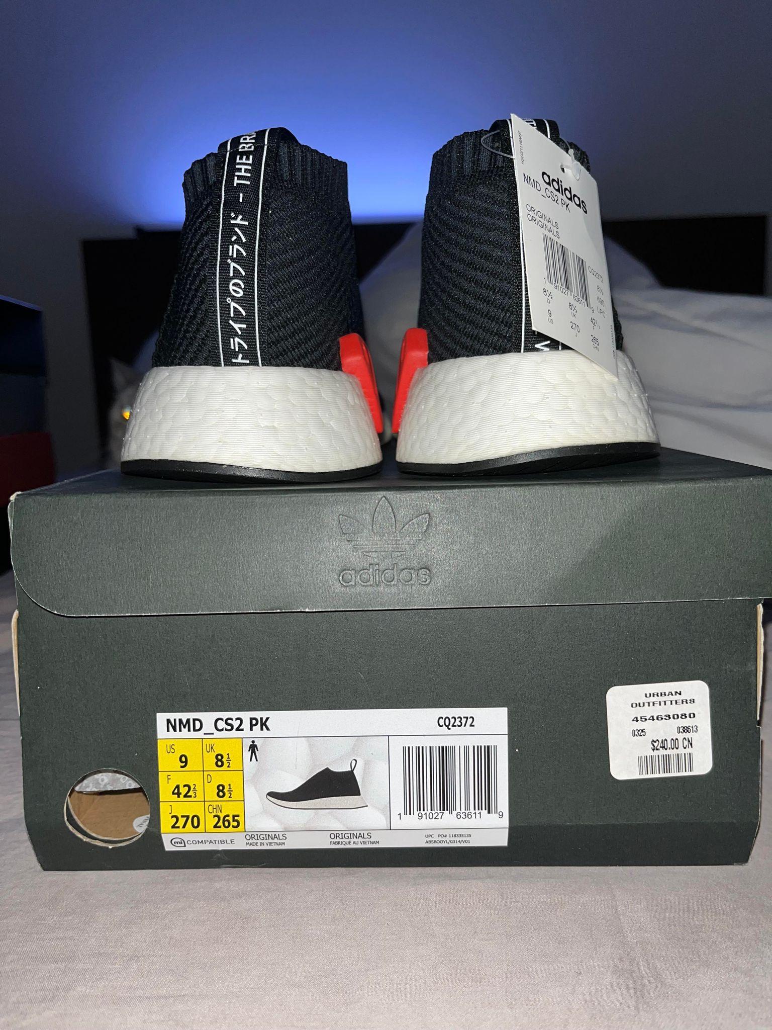 Adidas NMD CS2 Core Black Red Solid - photo 4