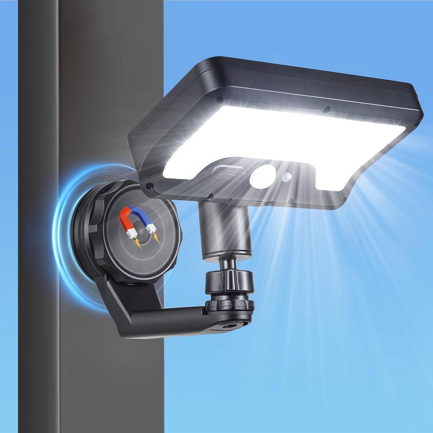 Magnetic Solar Motion Sensor Light