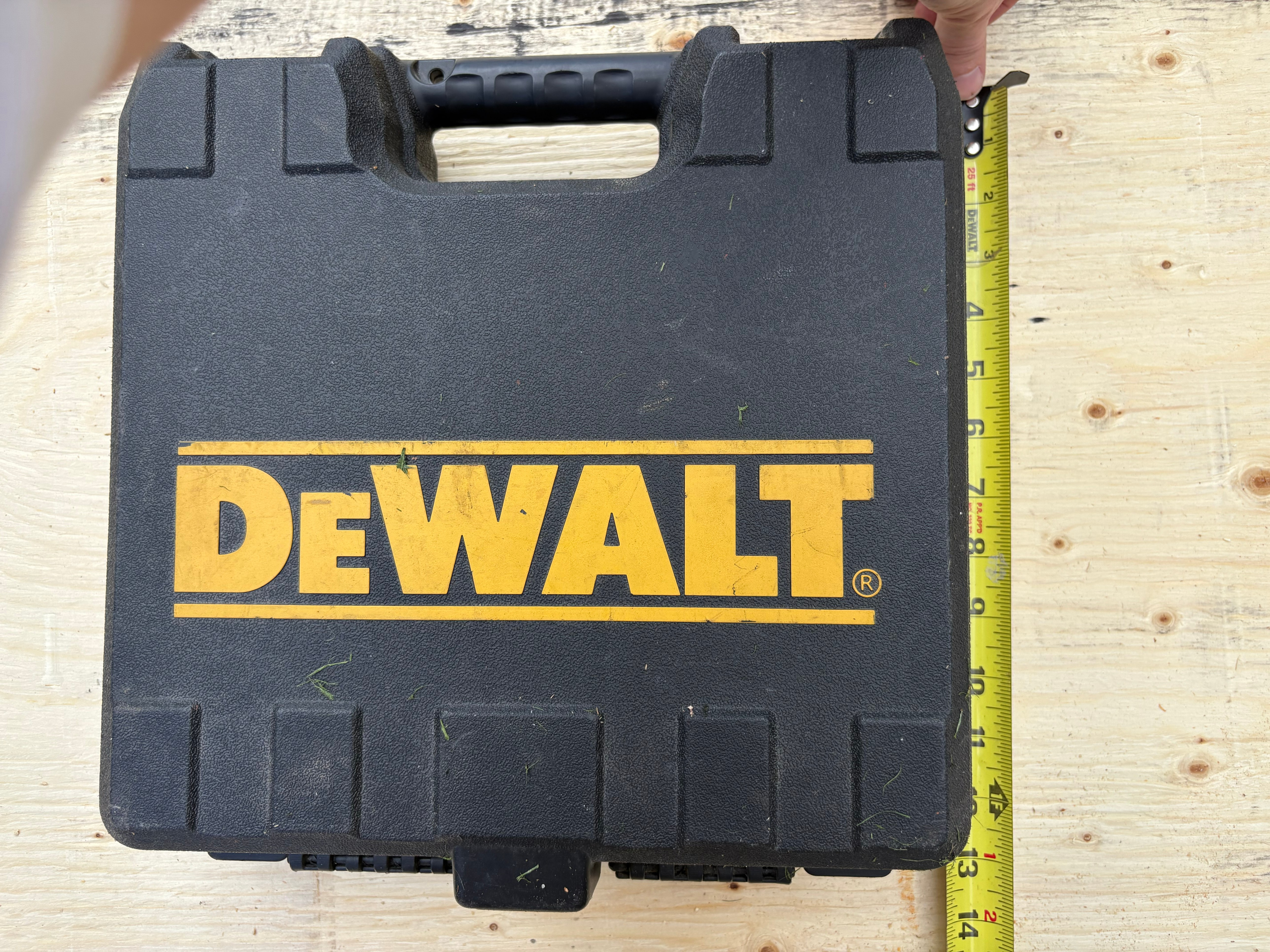 DEWALT 18 Gauge Precision Point Brad Nailer Gun molded case - photo 5