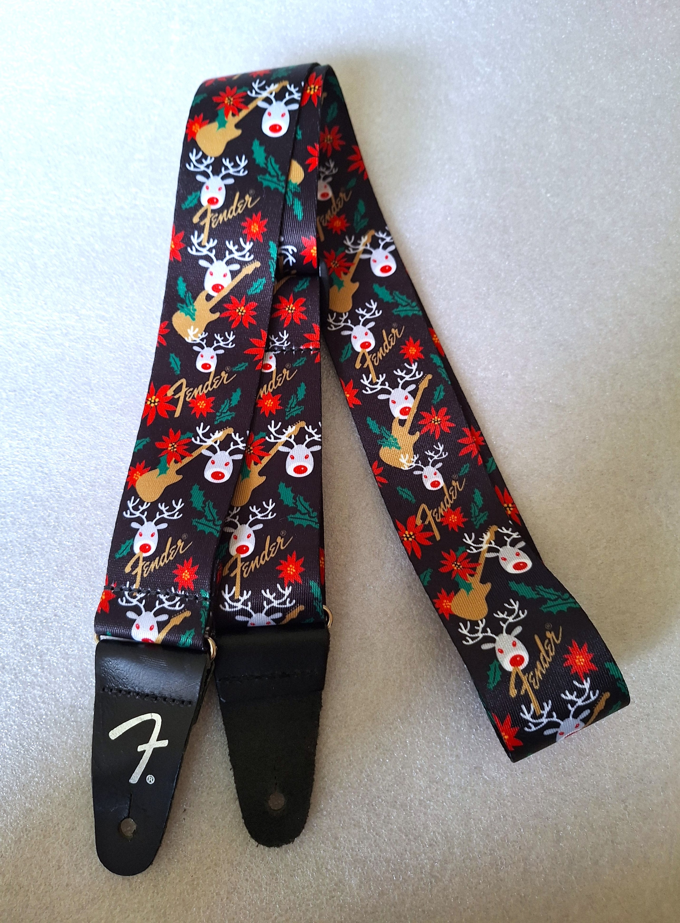 Fender Holiday Reindeer Guitar Strap