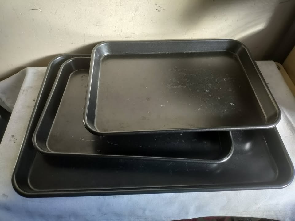 3 cooking trays for $10,